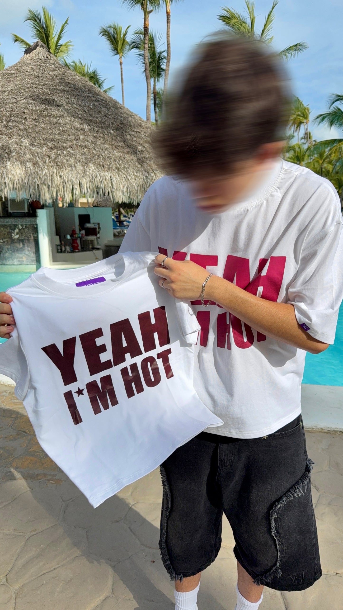 Hot Baby Tee (White)