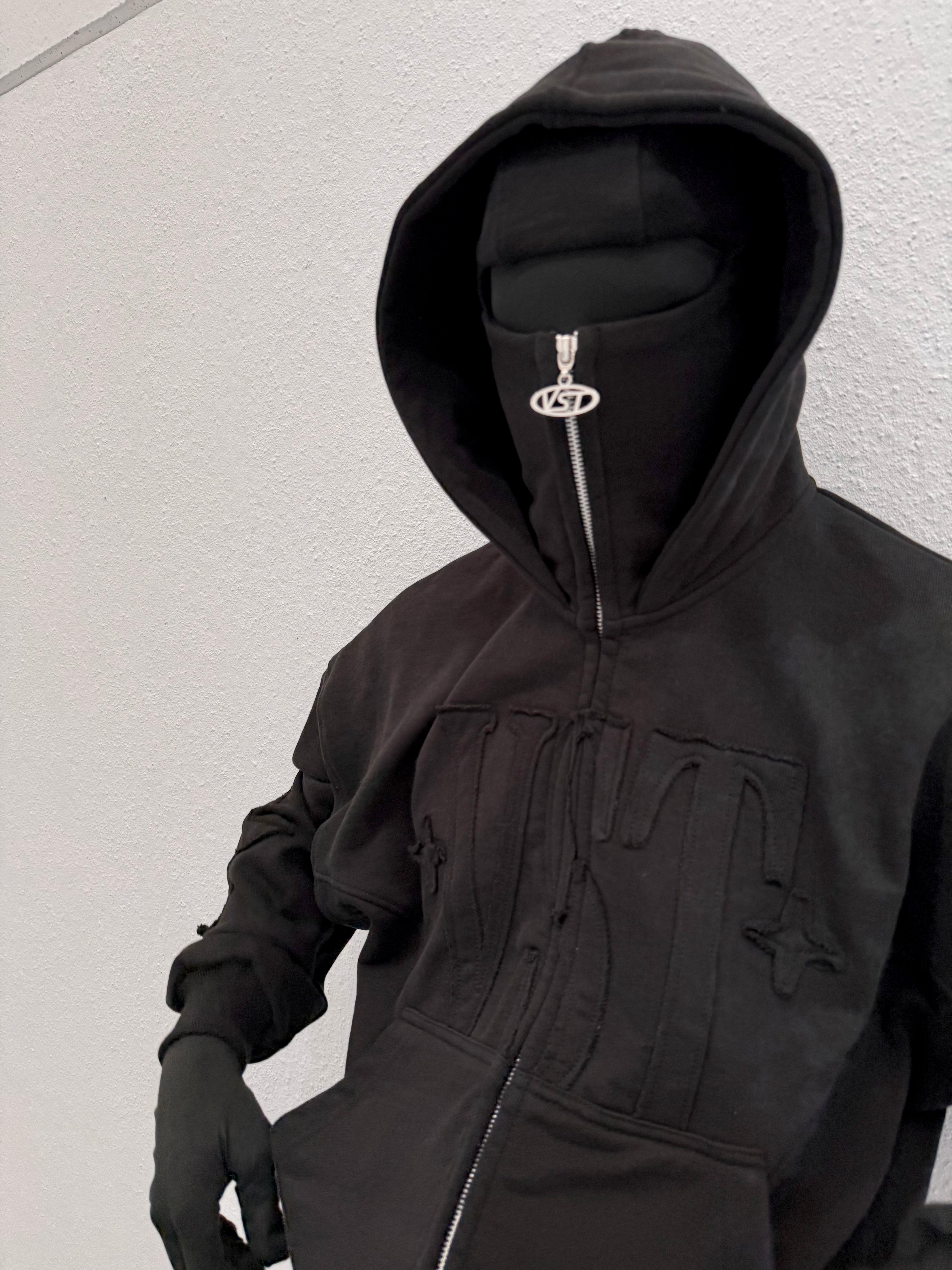 Balaclava Zip (Black)