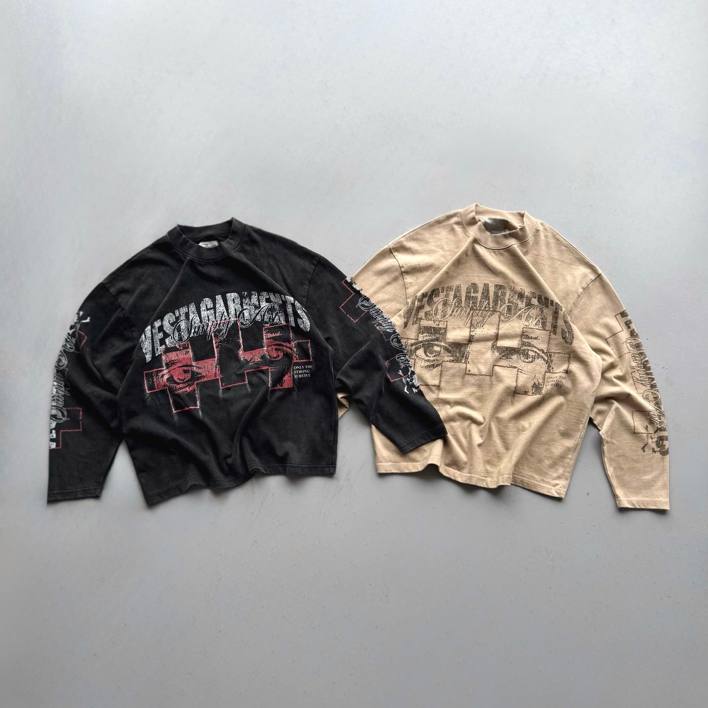 SKELETON LONGSLEEVE (BLACK)