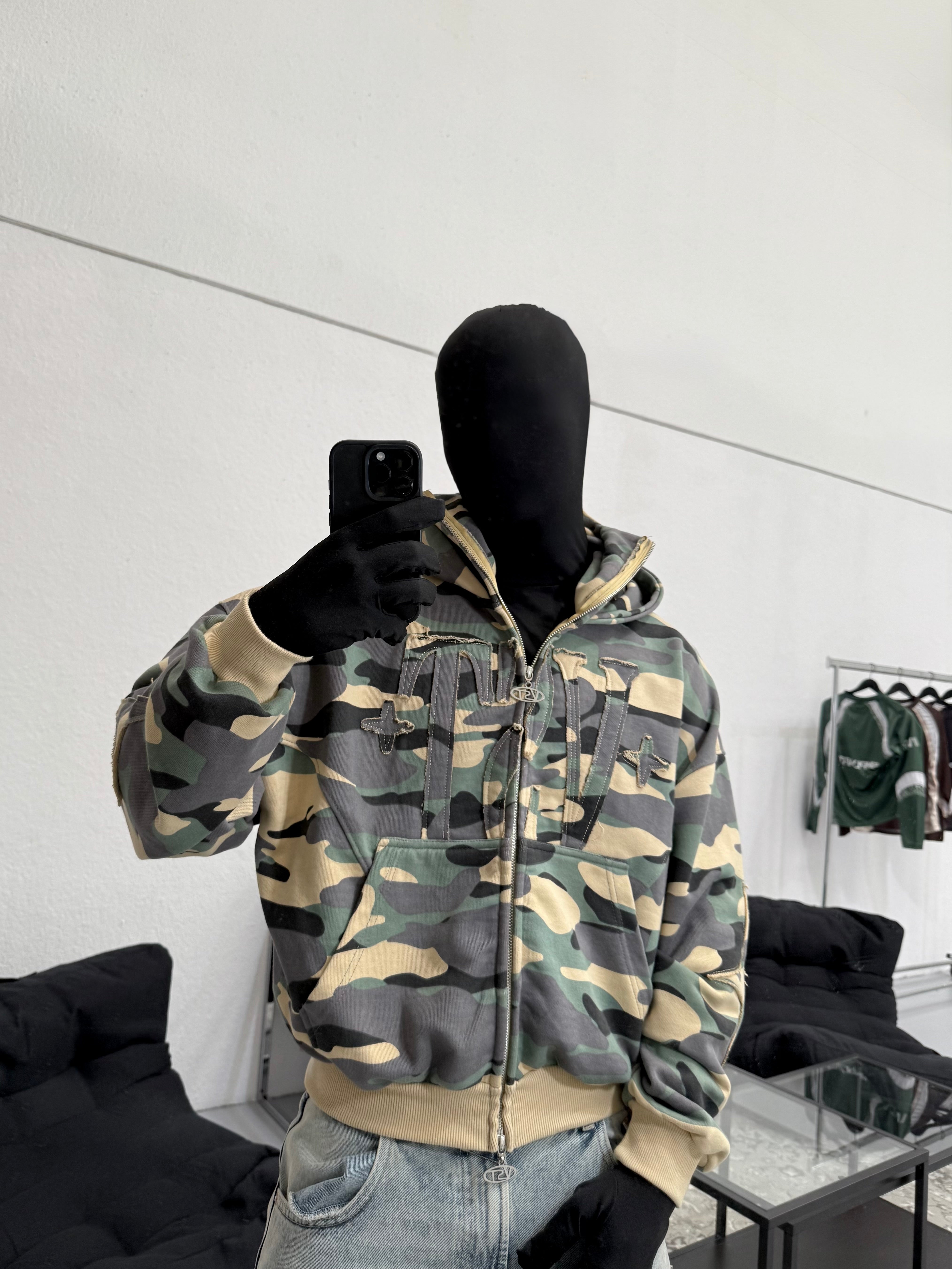 Balaclava Zip (Camo)