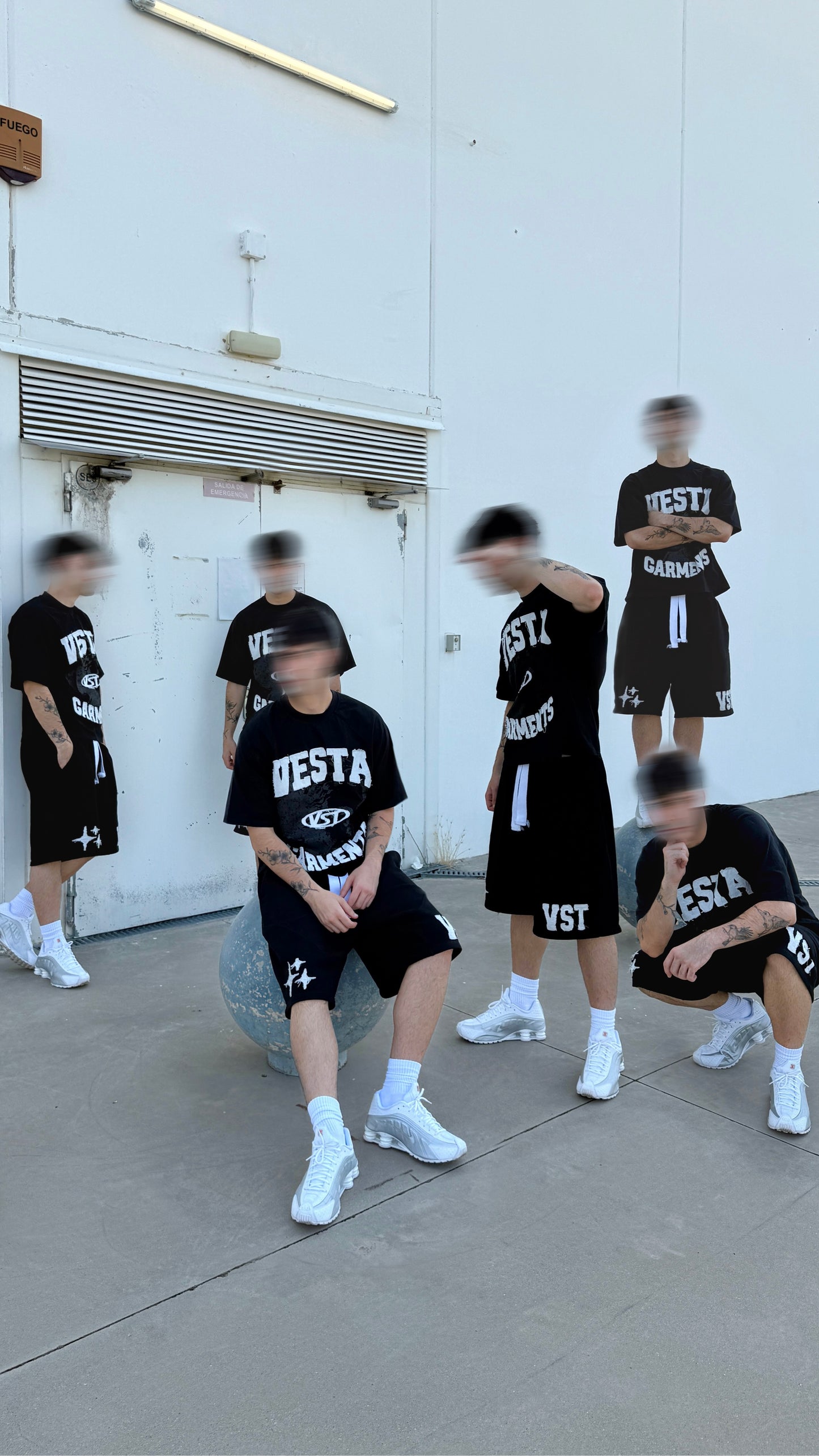 Summer Track Short (Black)