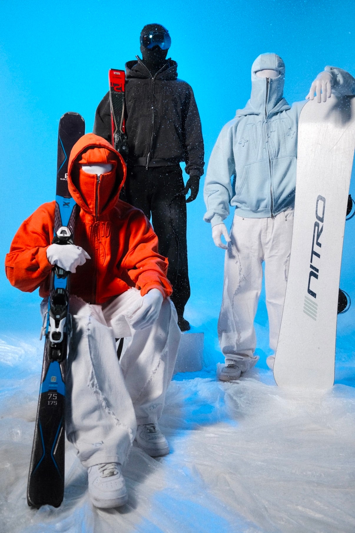 Balaclava Zip (Black Washed)