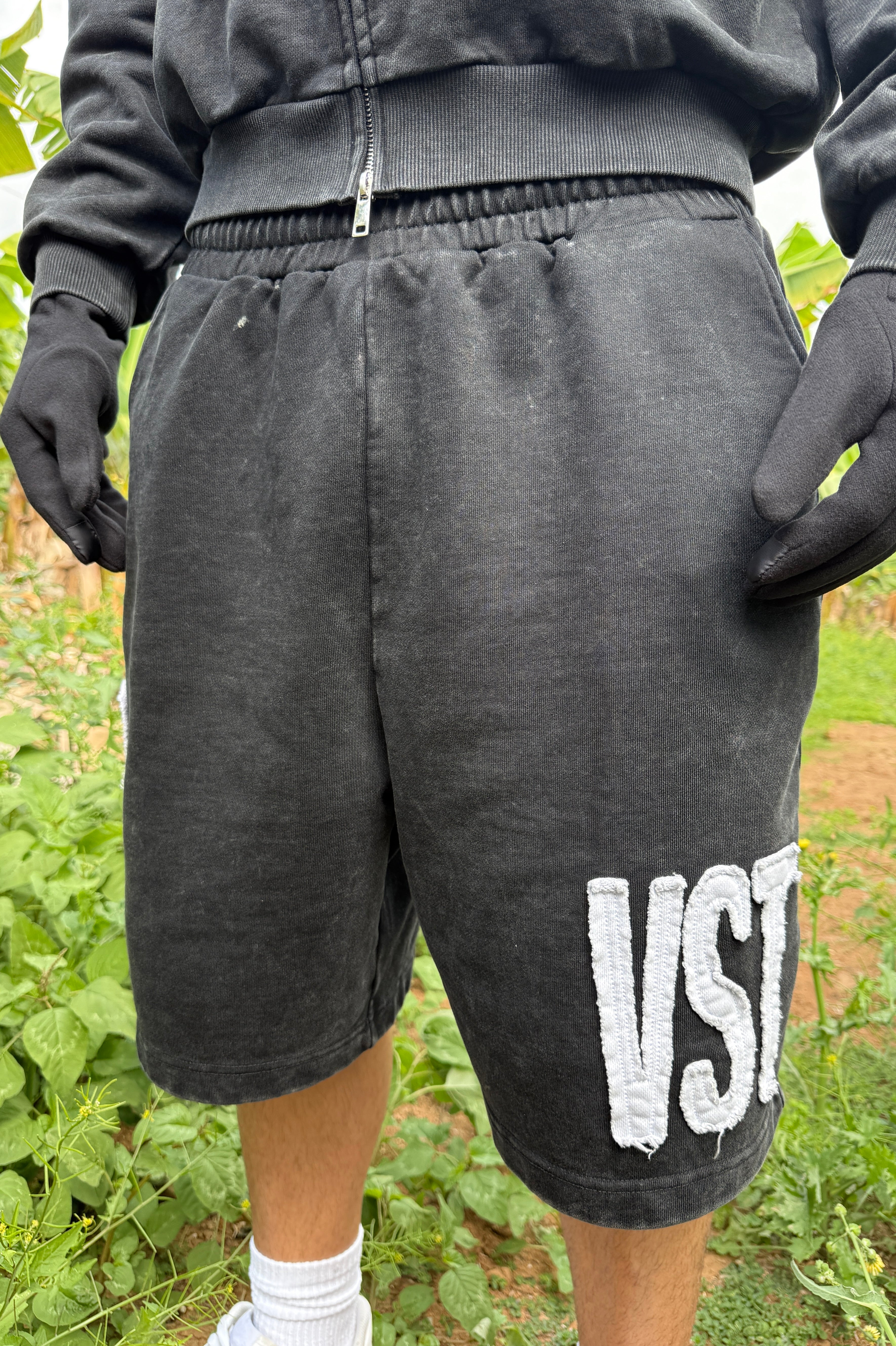 Jungle Short Set (Black)