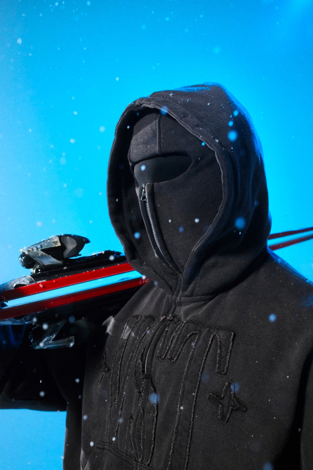 Balaclava Zip (Black Washed)