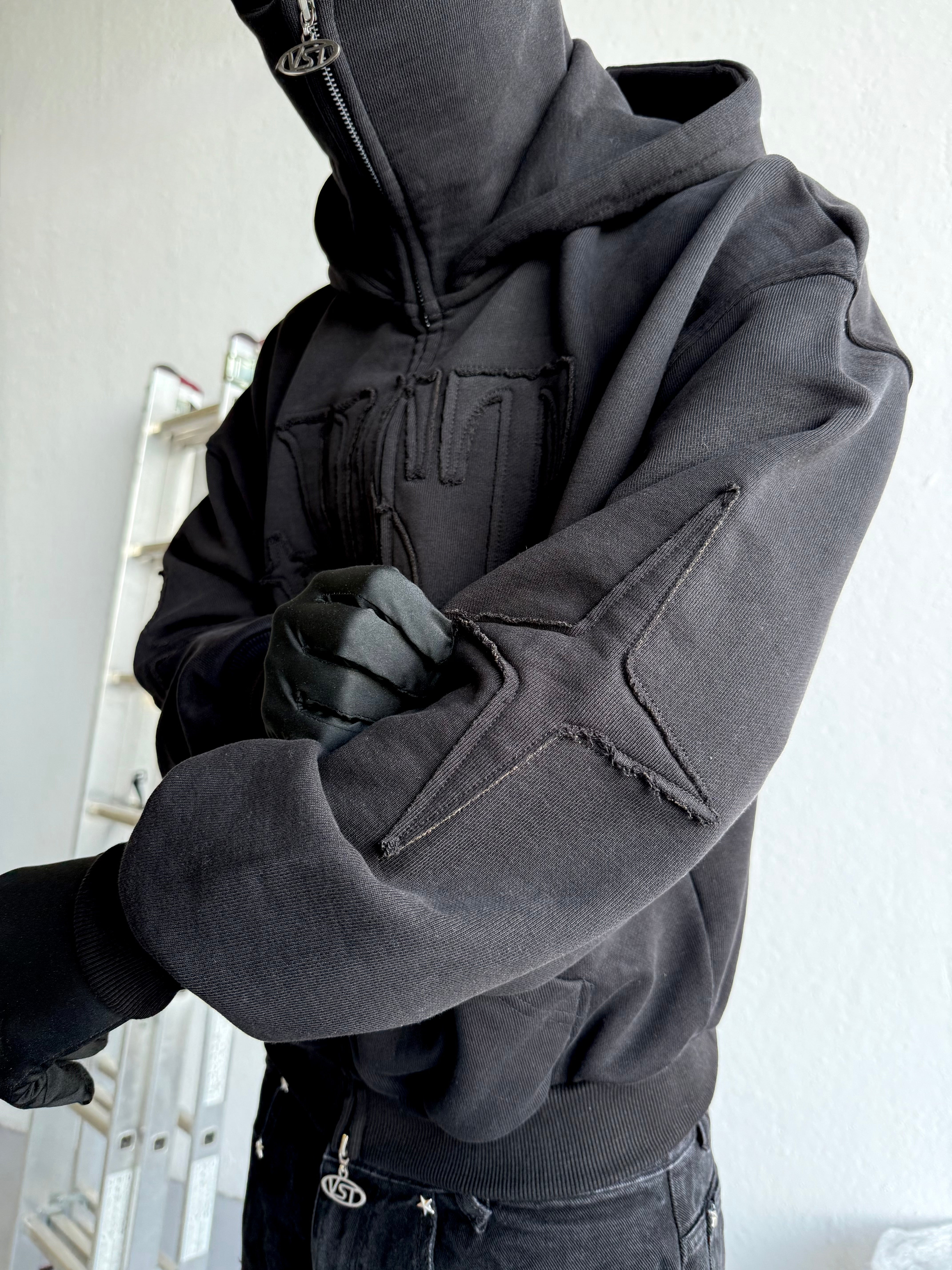 Balaclava Zip (Black)