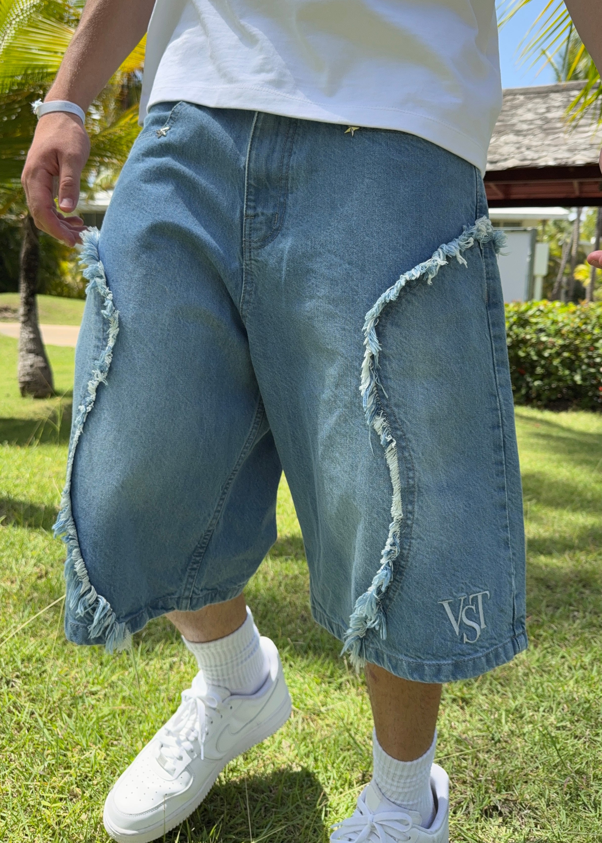 Super Jort (Blue)+ Free Tee