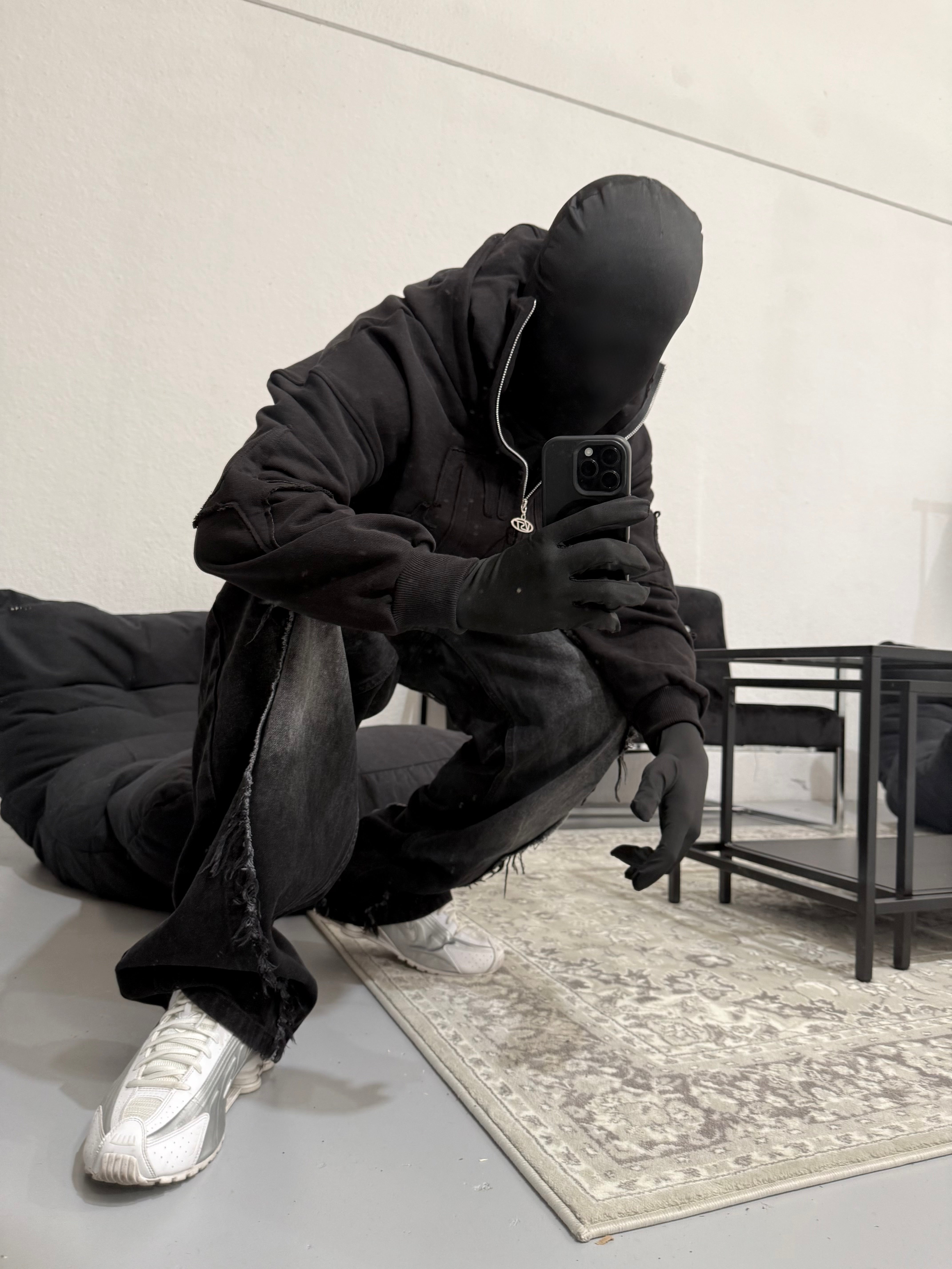 Balaclava Zip (Black)