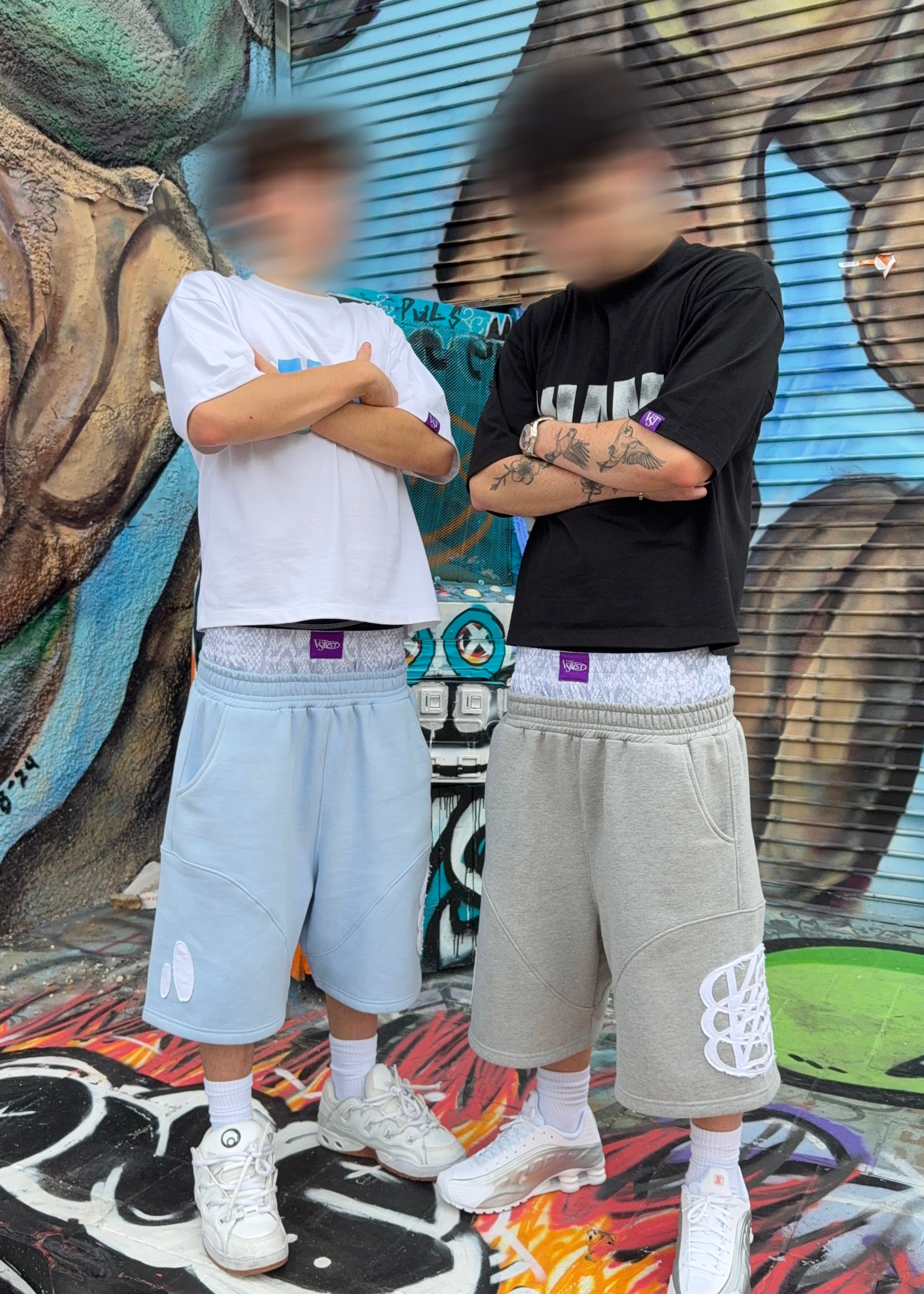 Double Shorts (Blue)