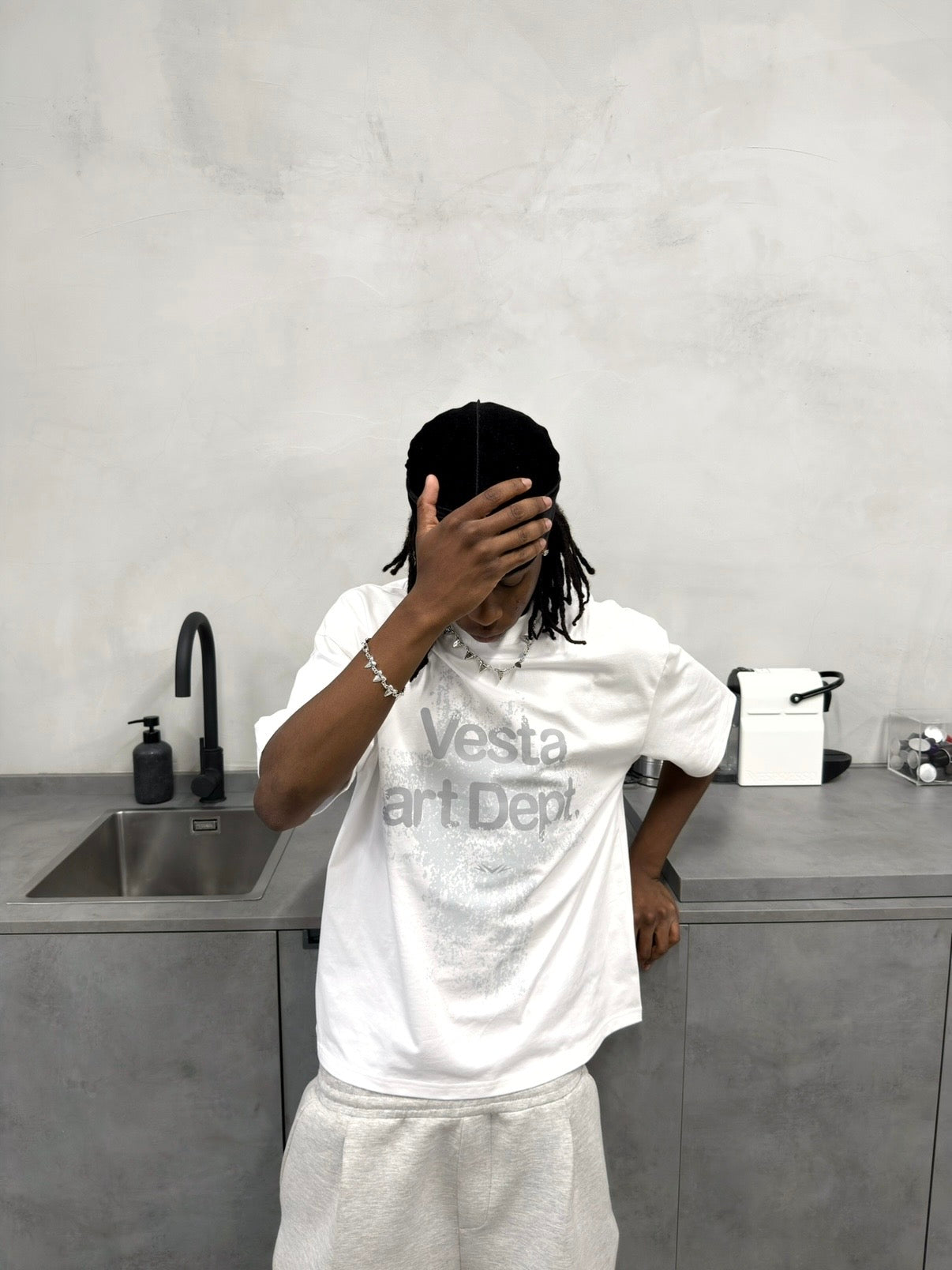 CROSS TEE (WHITE)