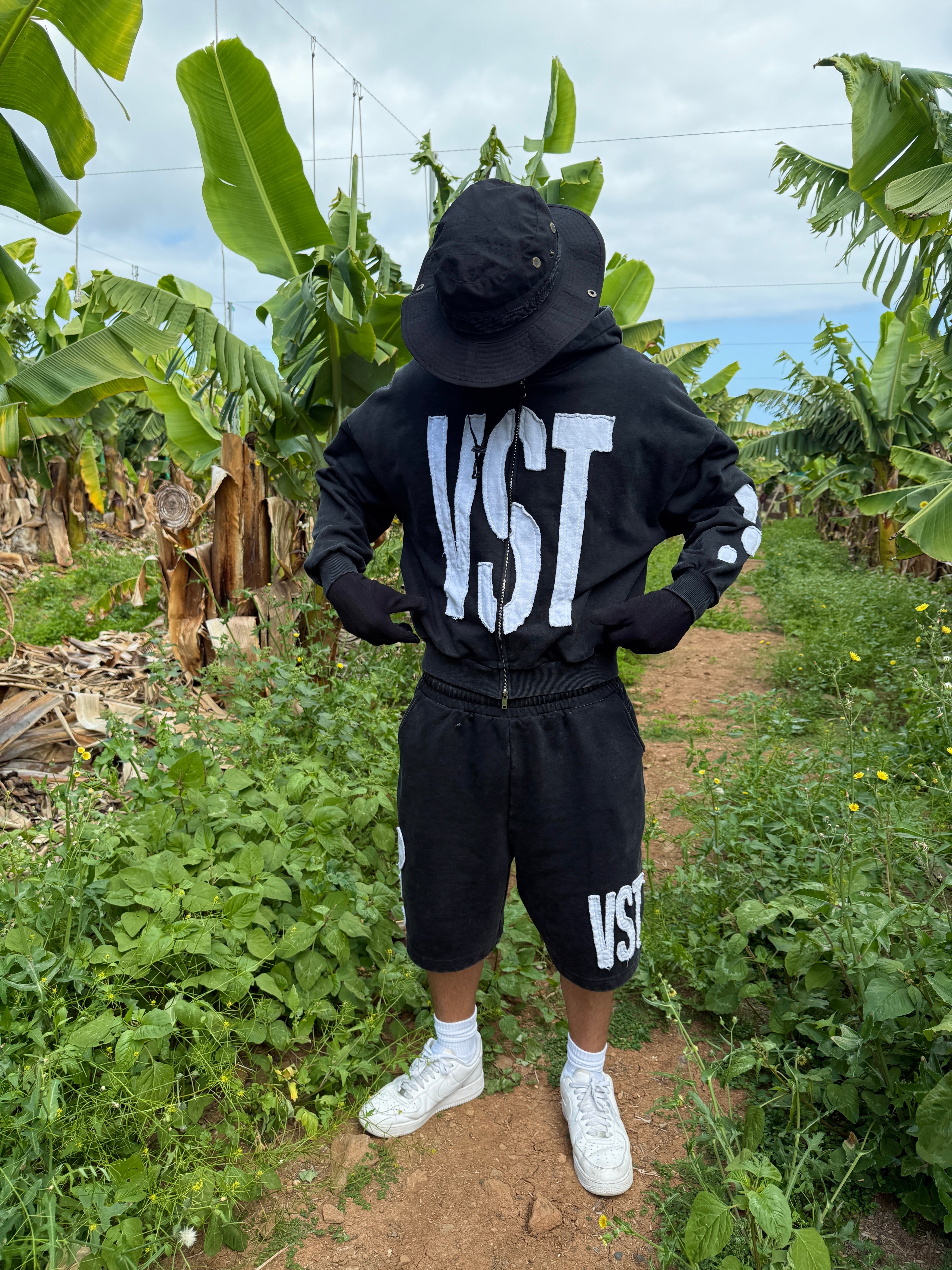 Jungle Short Set (Black)