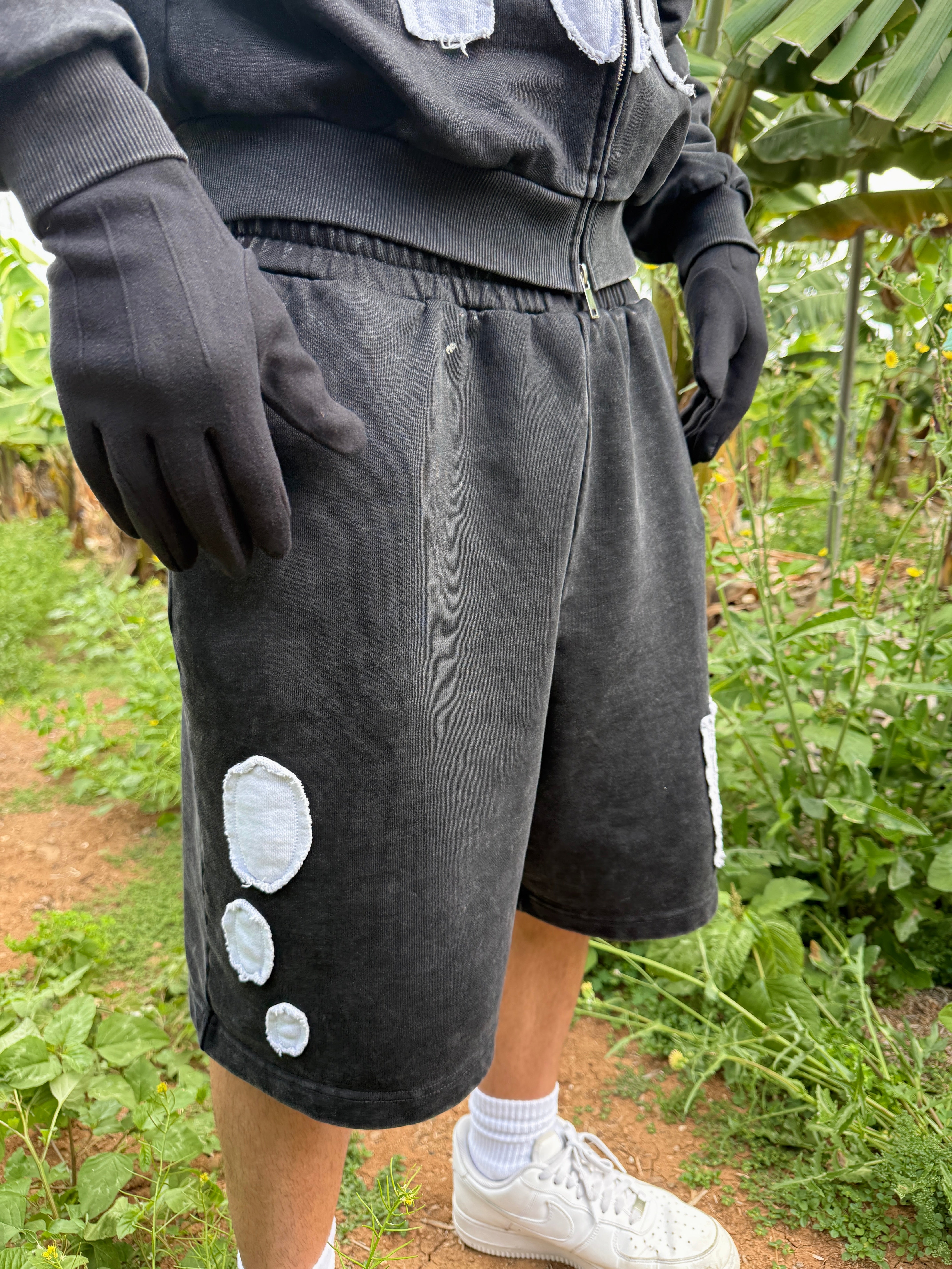 Jungle Short Set (Black)