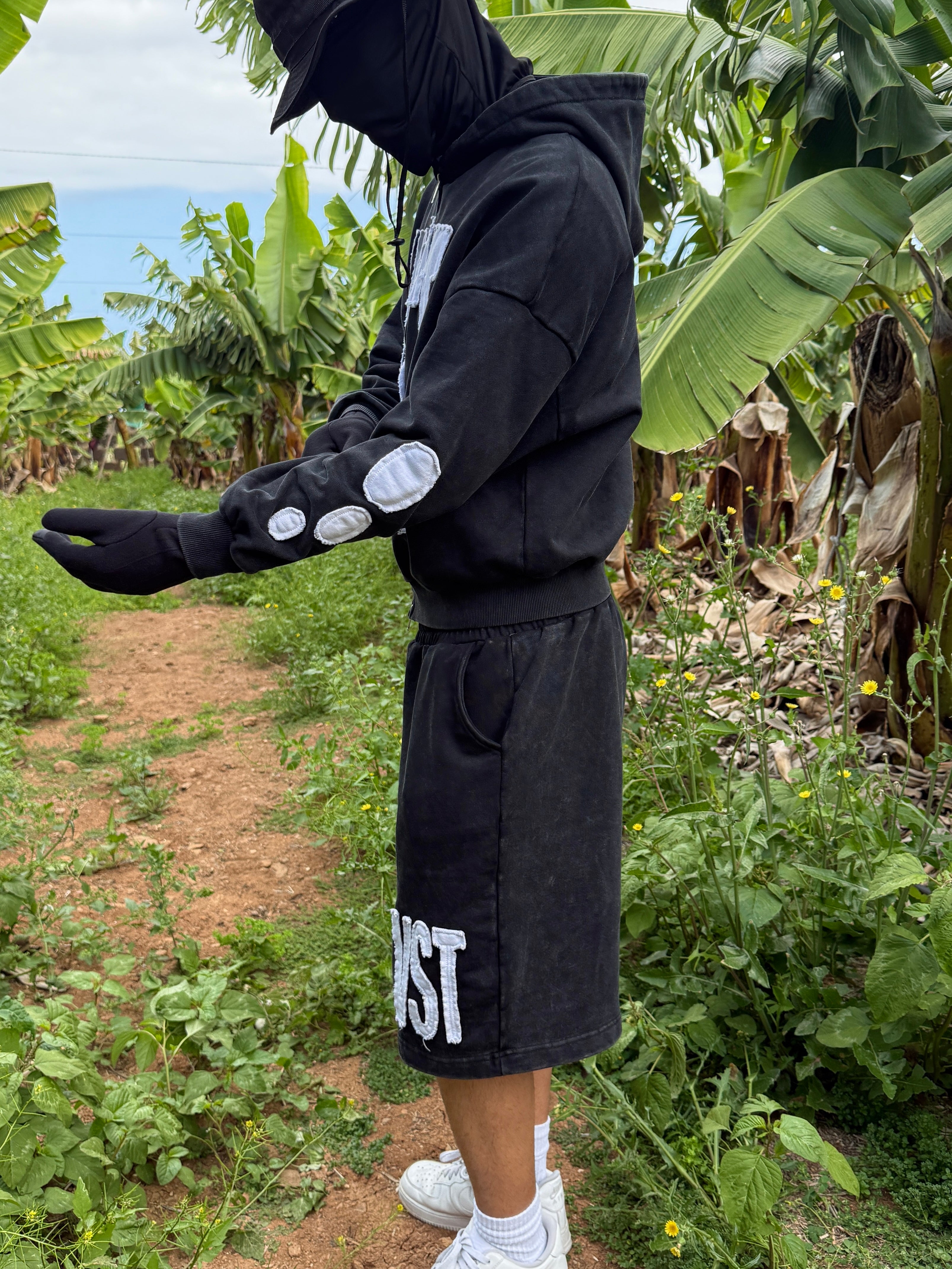 Jungle Short Set (Black)