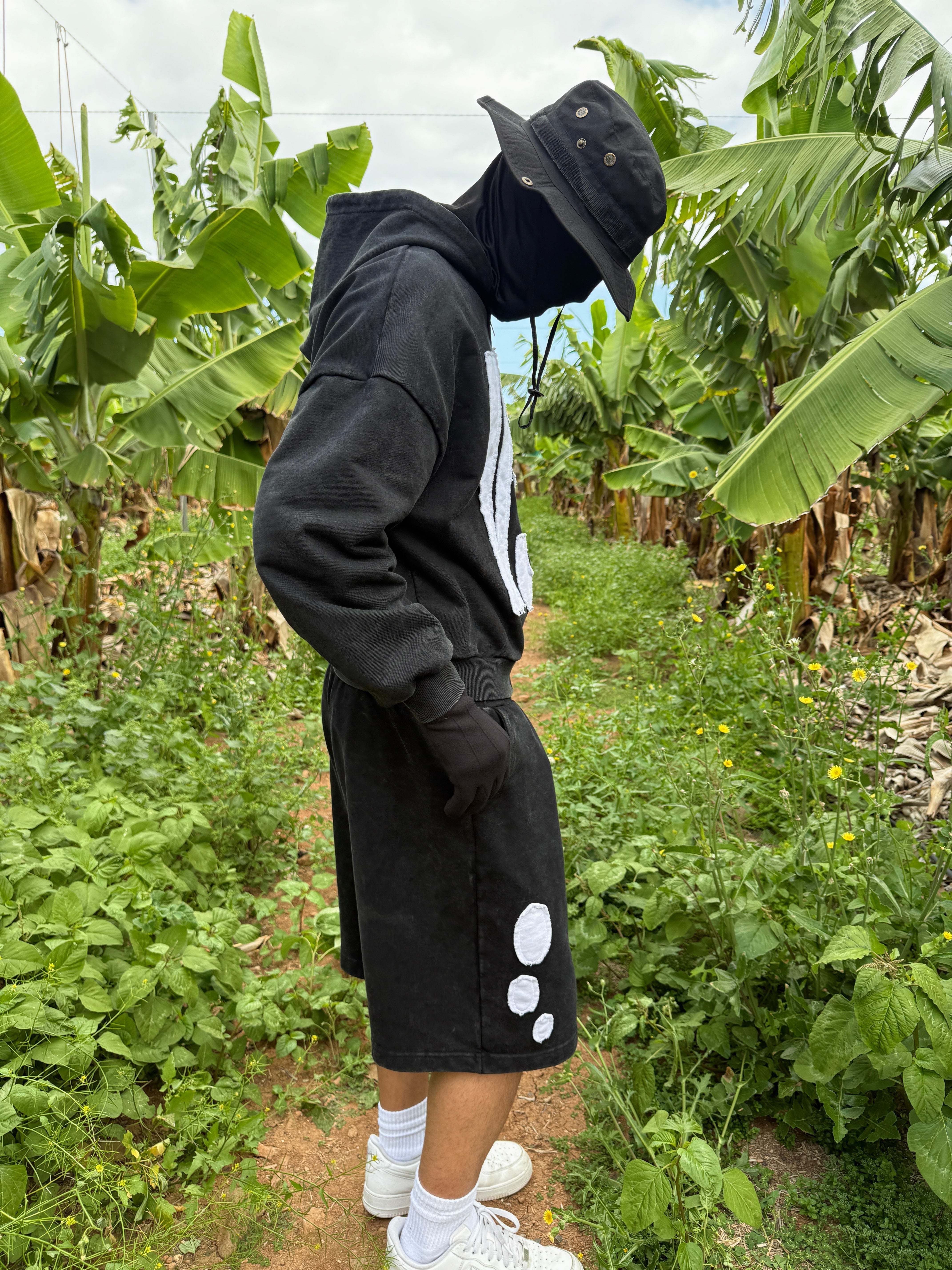 Jungle Short Set (Black)