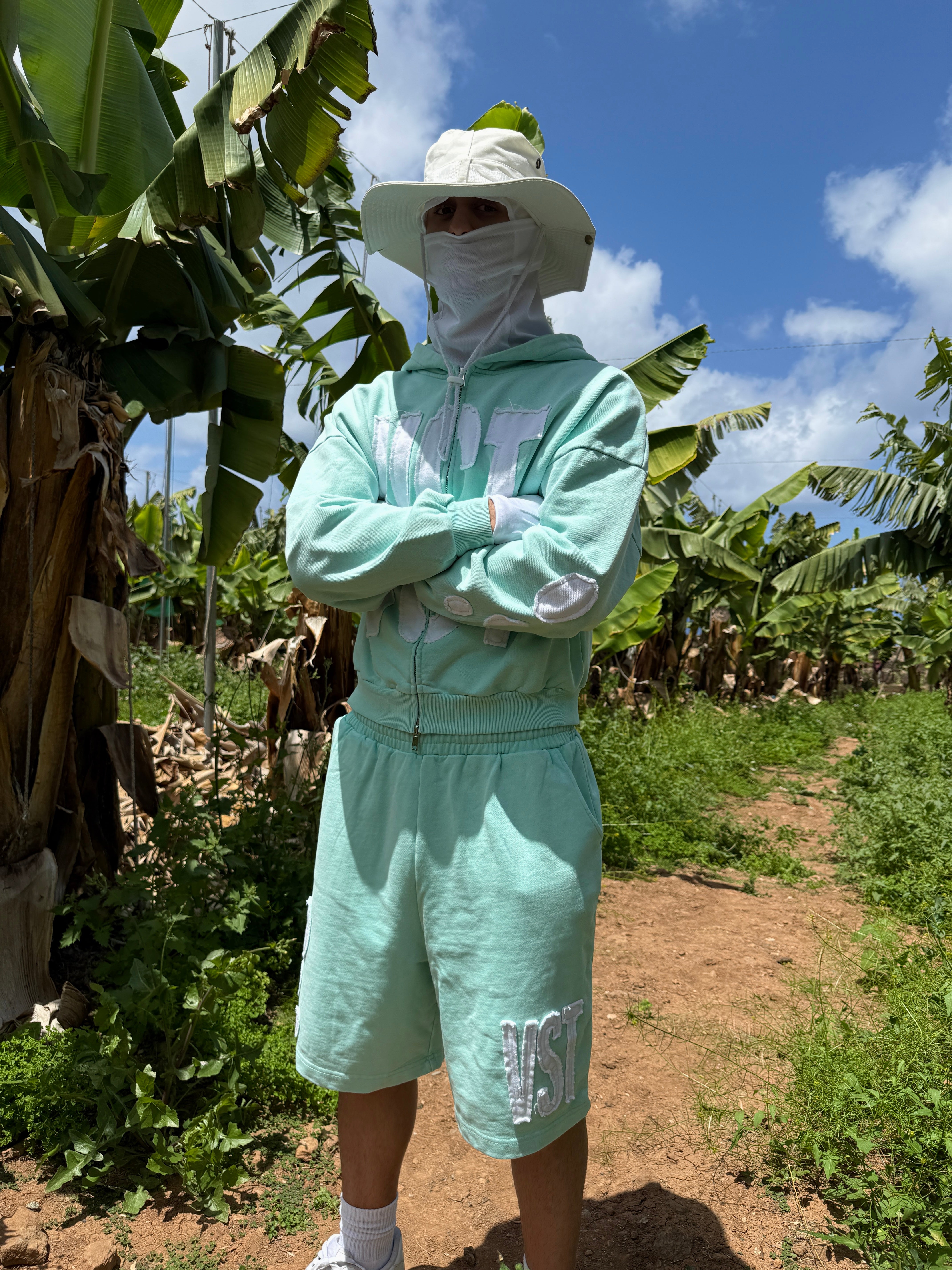 Jungle Short Set (Mint)