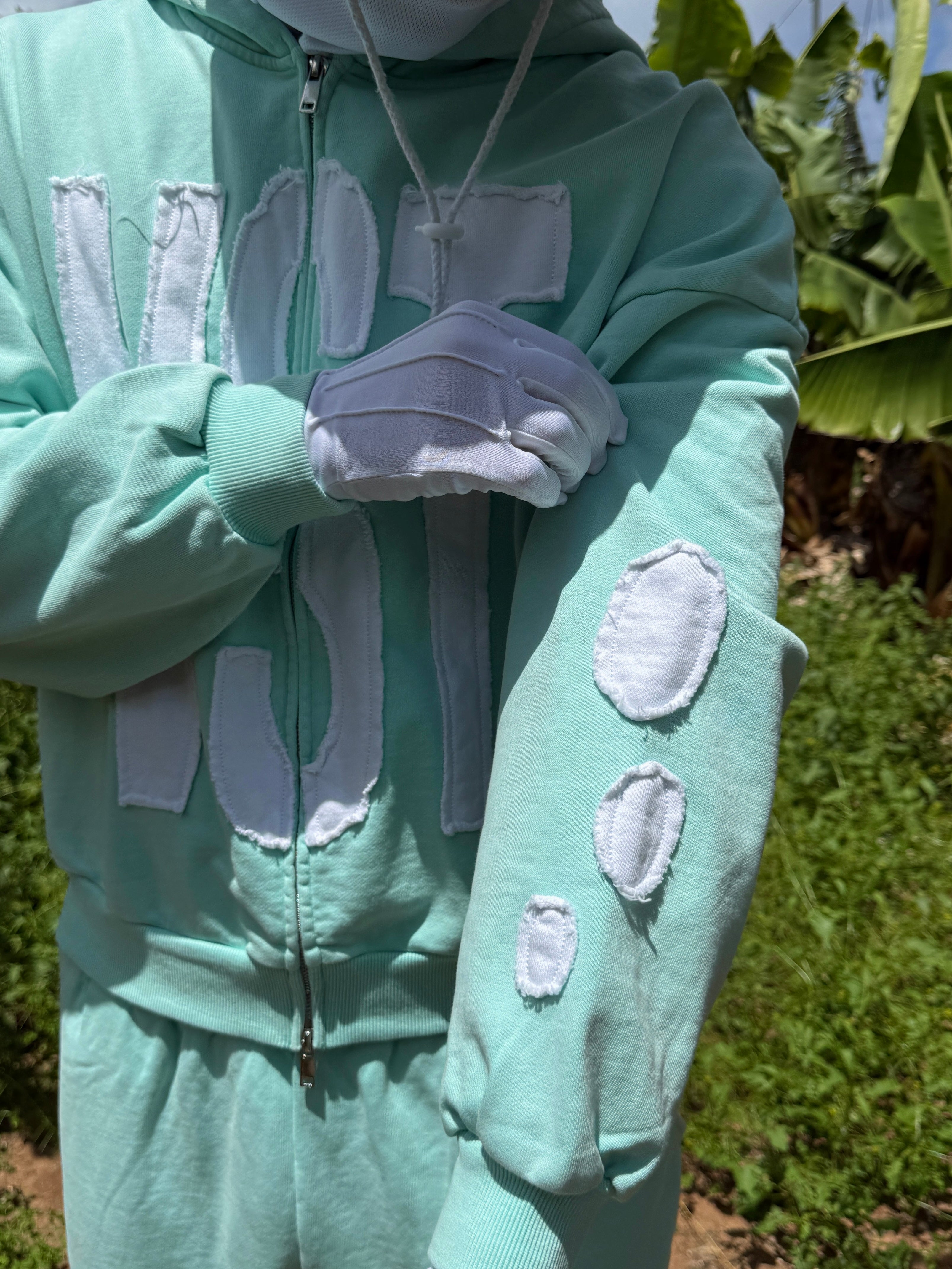 Jungle Zip Set (Mint)