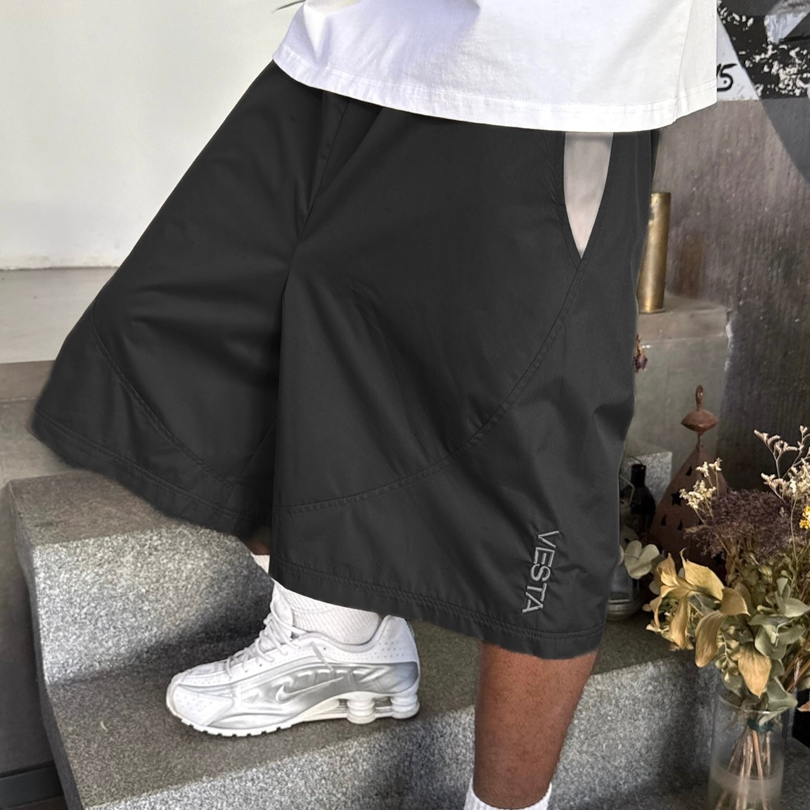TECH SHORT (BLACK)