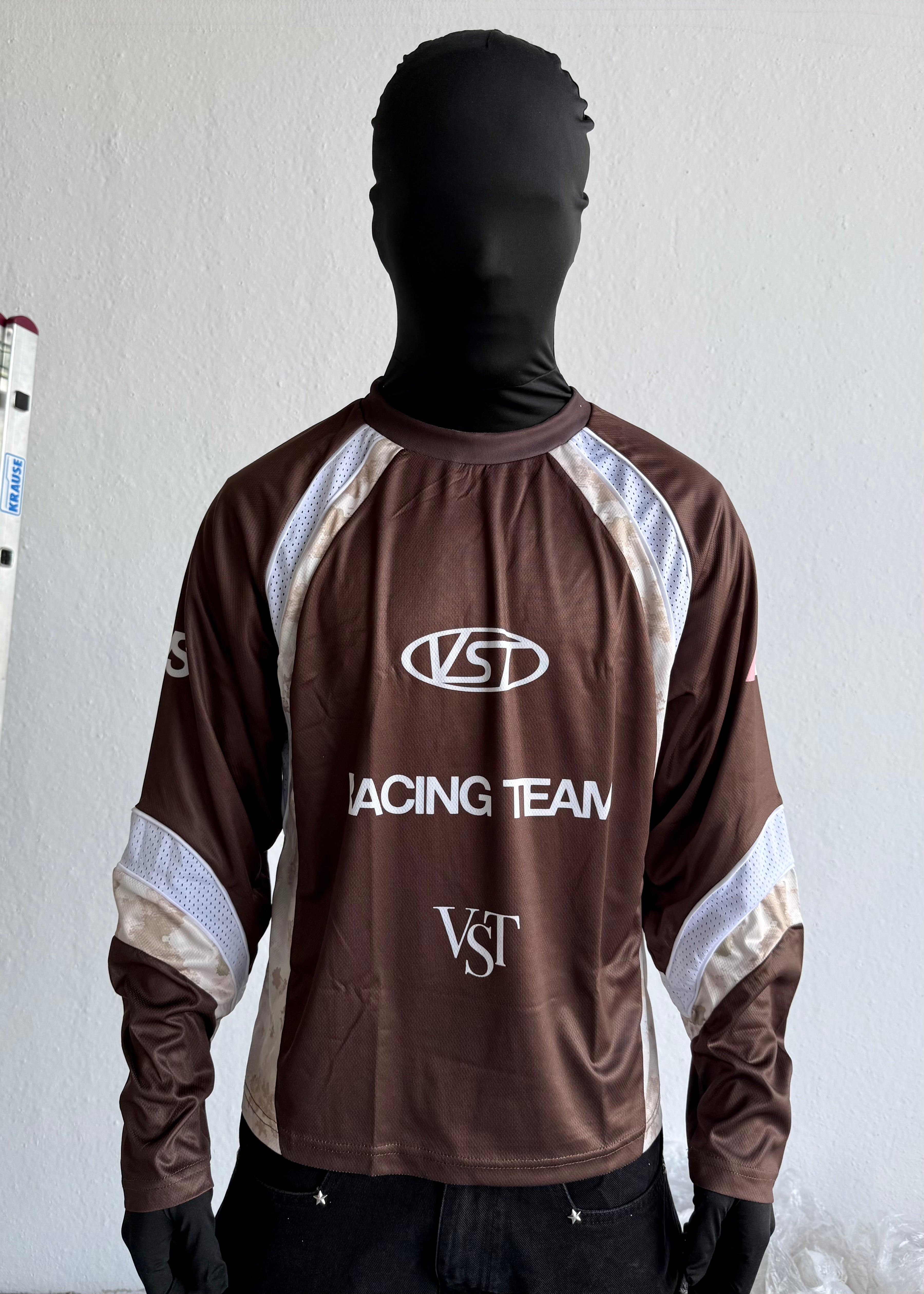 Racing Longsleeve Tee (Brown)