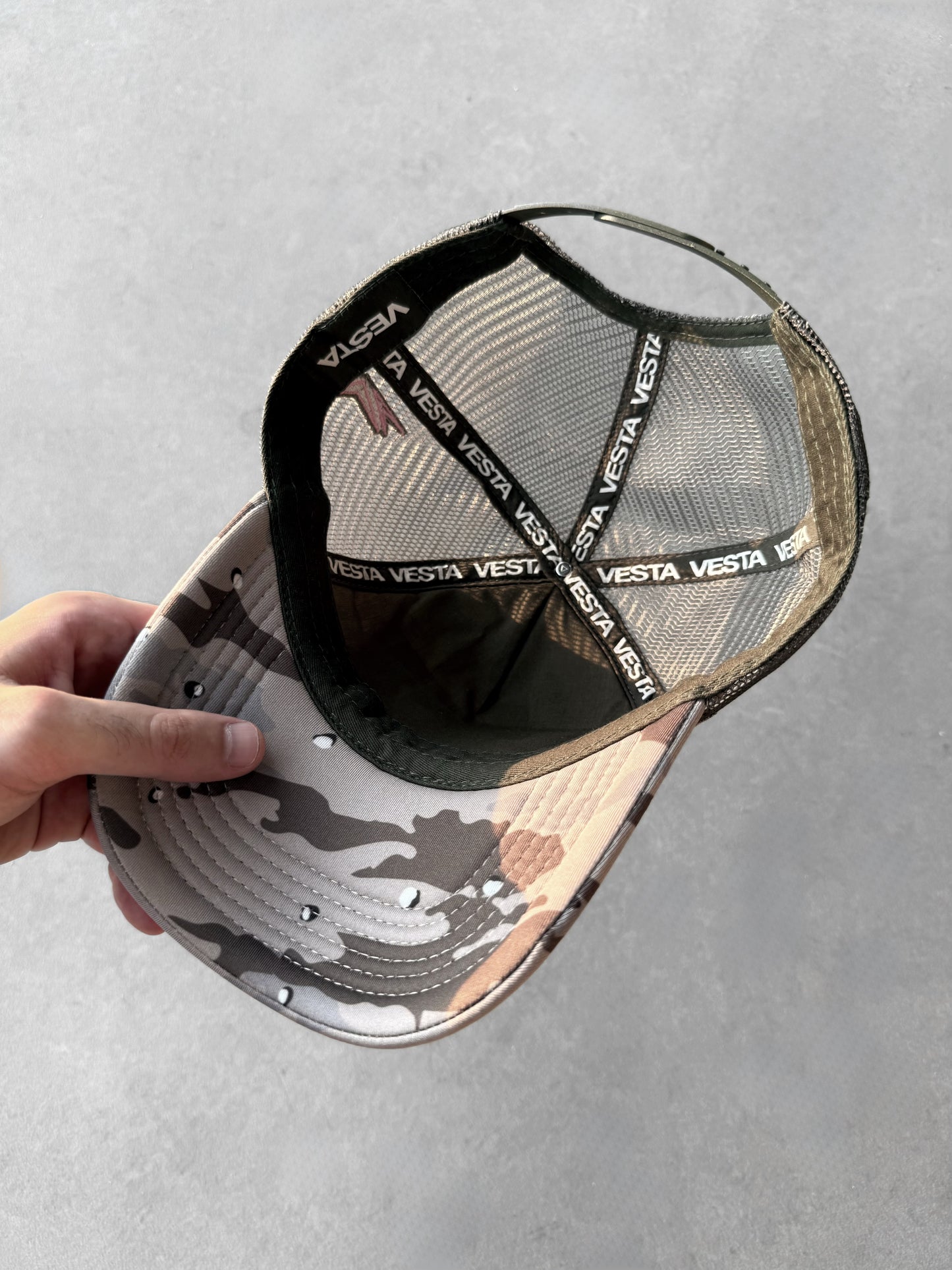 57 TRUCKER CAP (BROWN)