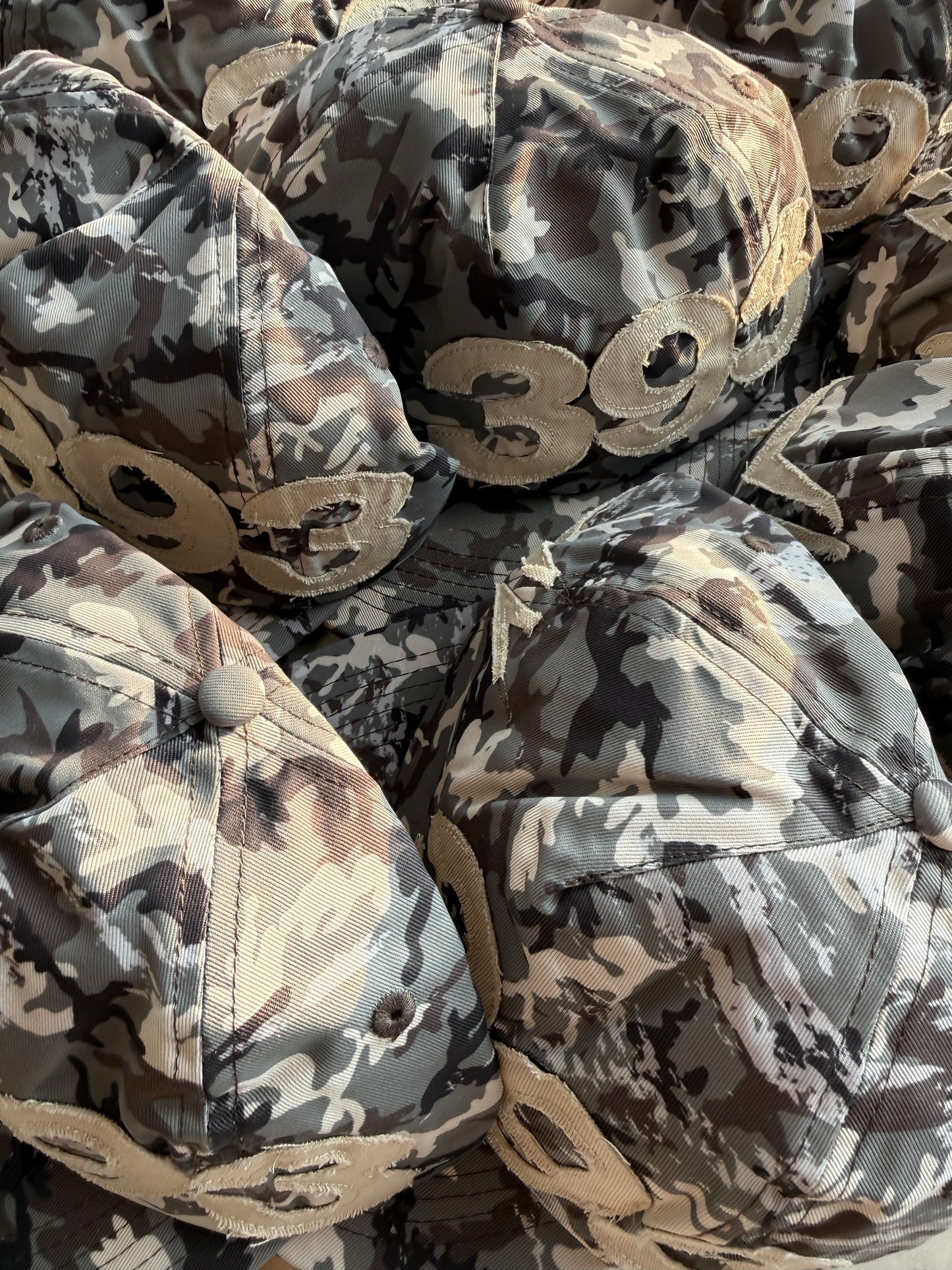 393 CAMO CAP (GREEN)