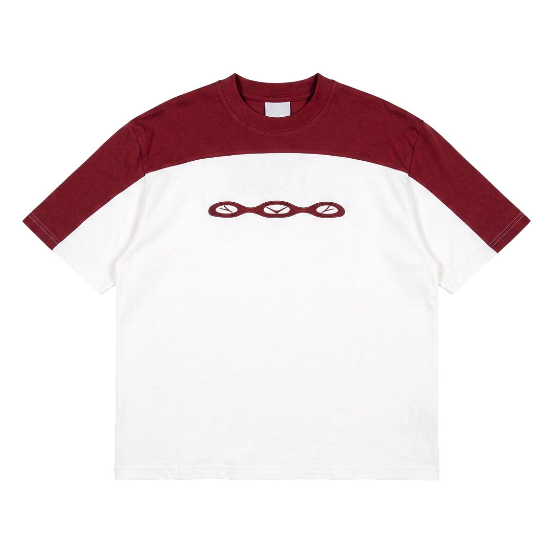 BICOLOR TEE (RED-WHITE)