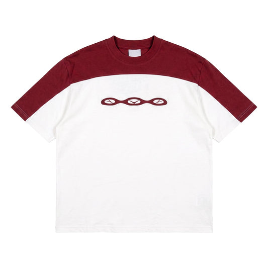 BICOLOR TEE (RED-WHITE)