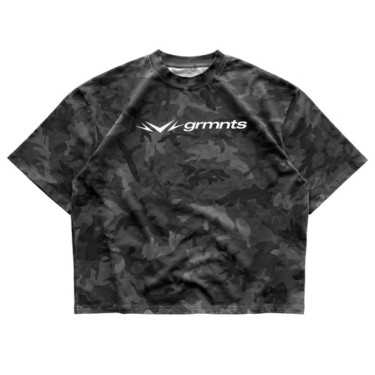 CAMO SET TEE (BLACK)