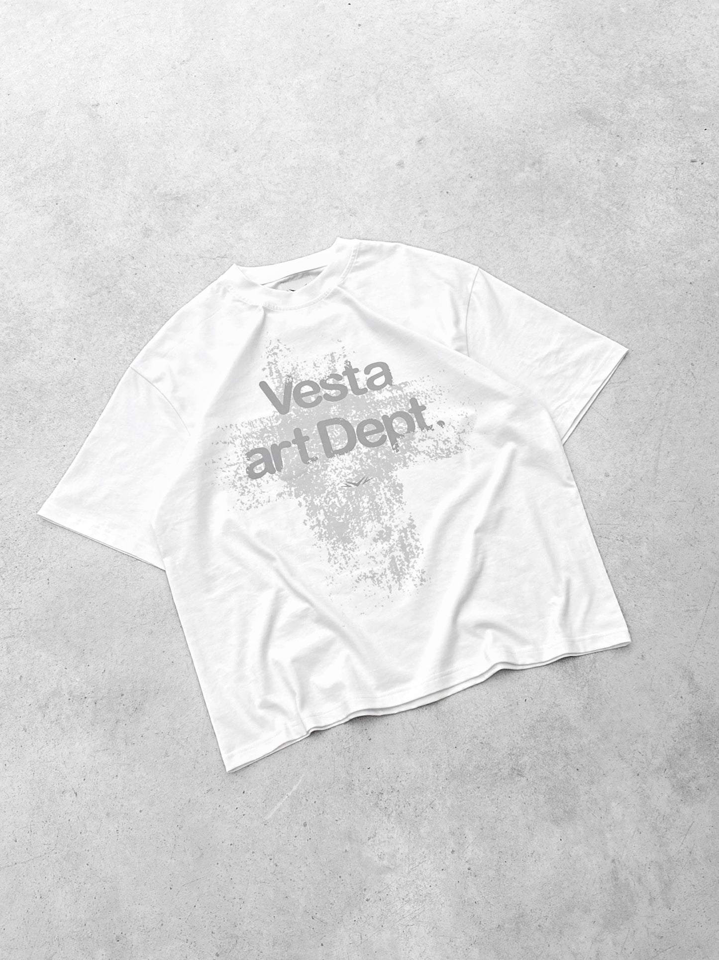 CROSS TEE (WHITE)