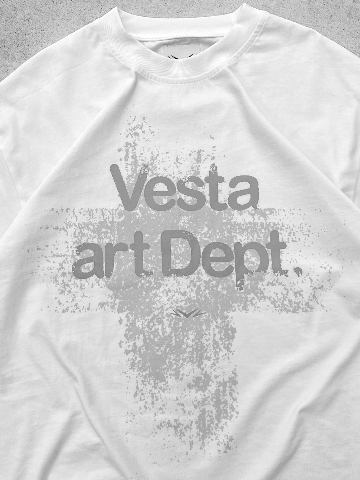 CROSS TEE (WHITE)