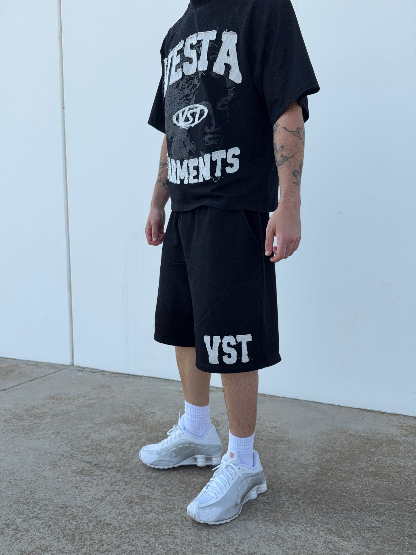 Summer Track Short (Black)