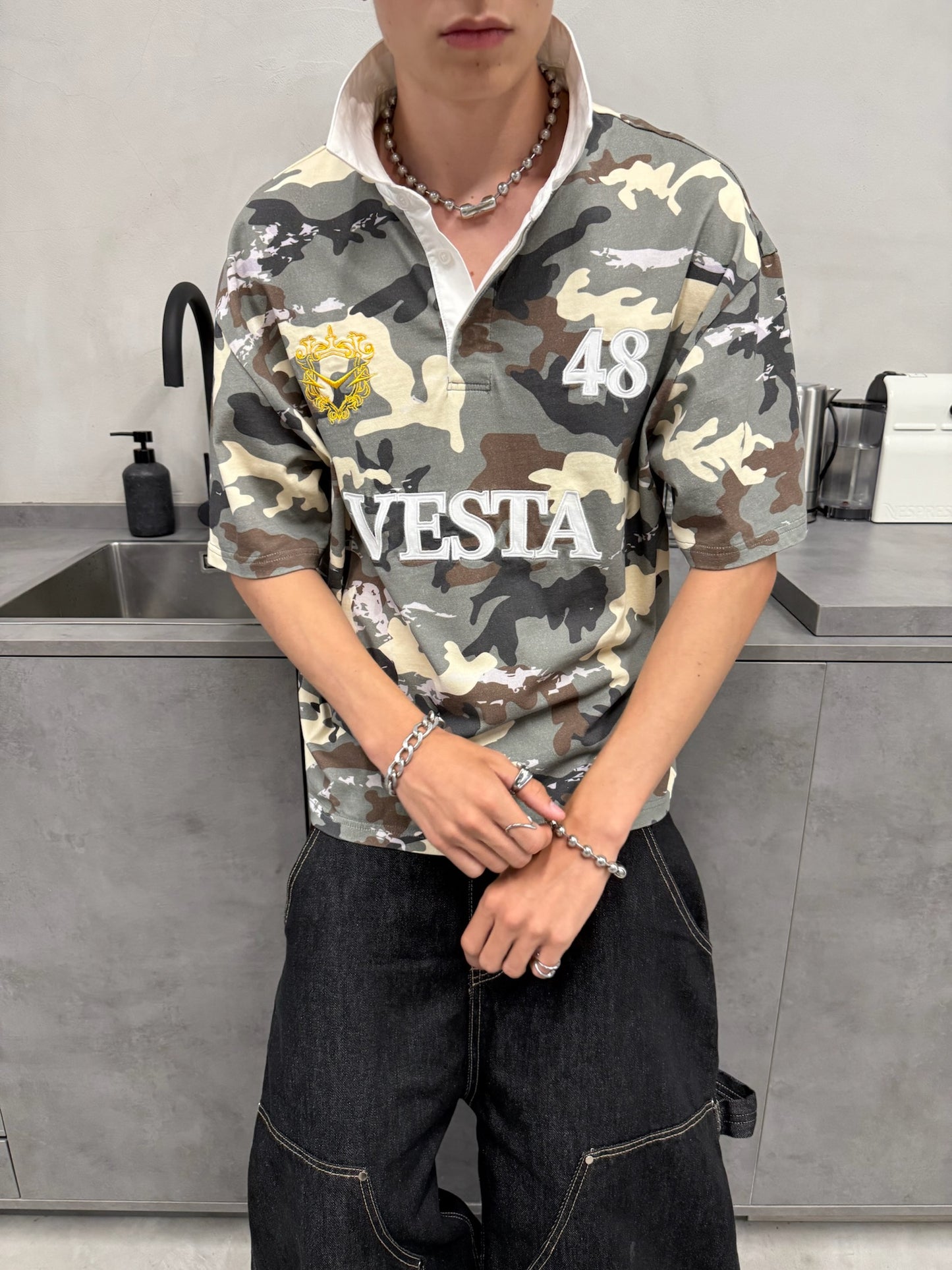 48 CAMO POLO