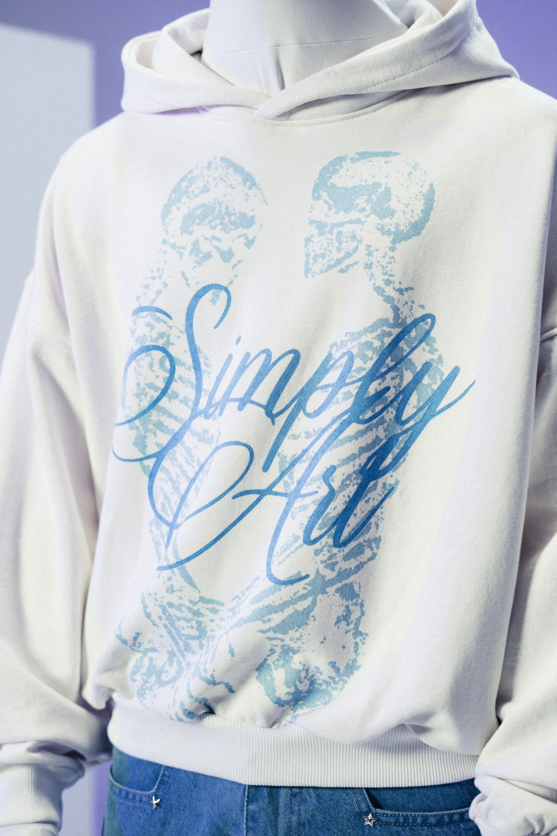 Skeleton Hoodie (White)