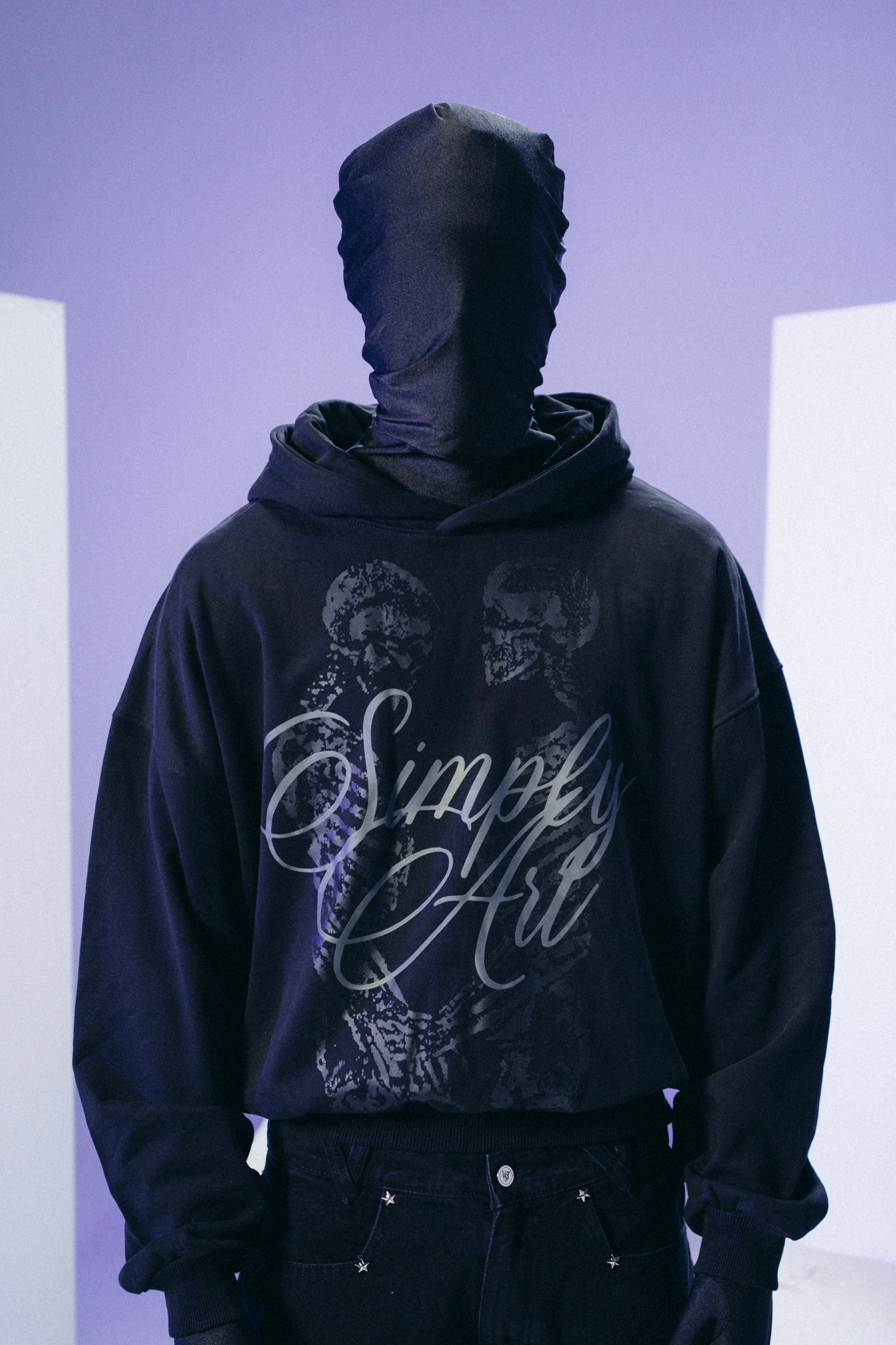 Skeleton Hoodie (Black)