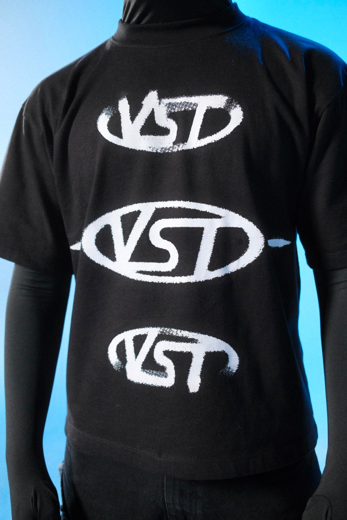 Triple Logo Tee (Black)