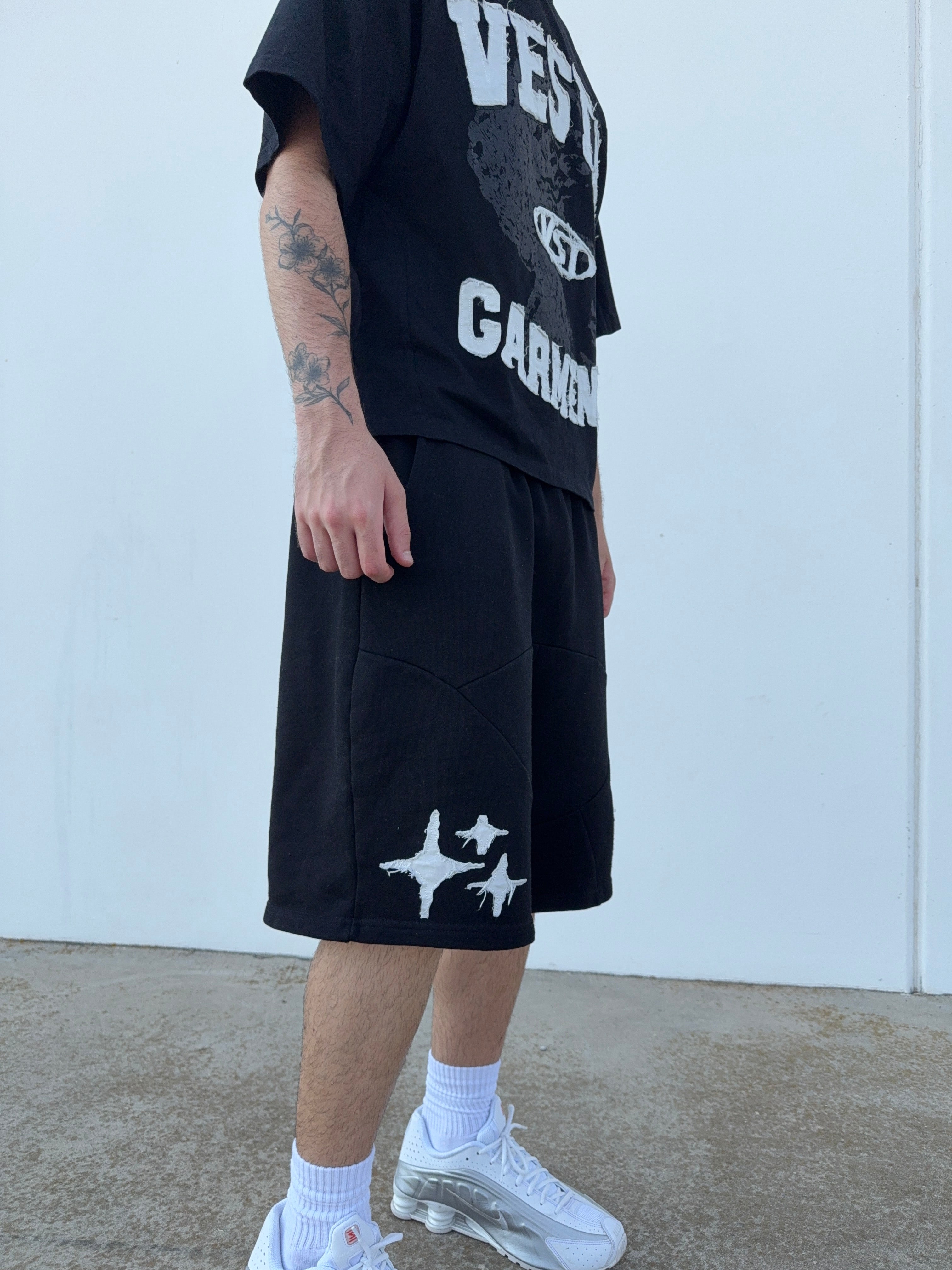 Summer Track Short (Black)