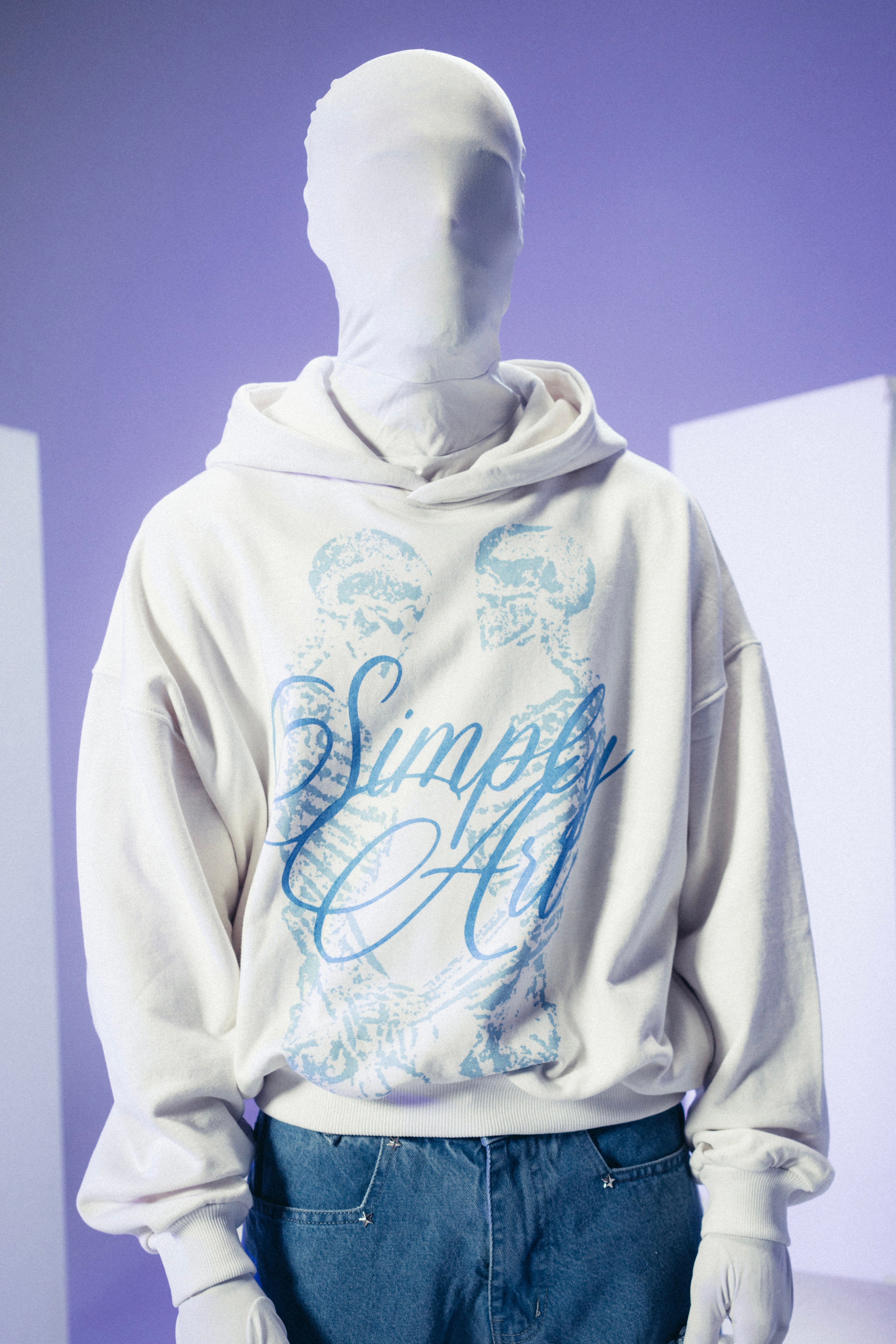 Skeleton Hoodie (White)