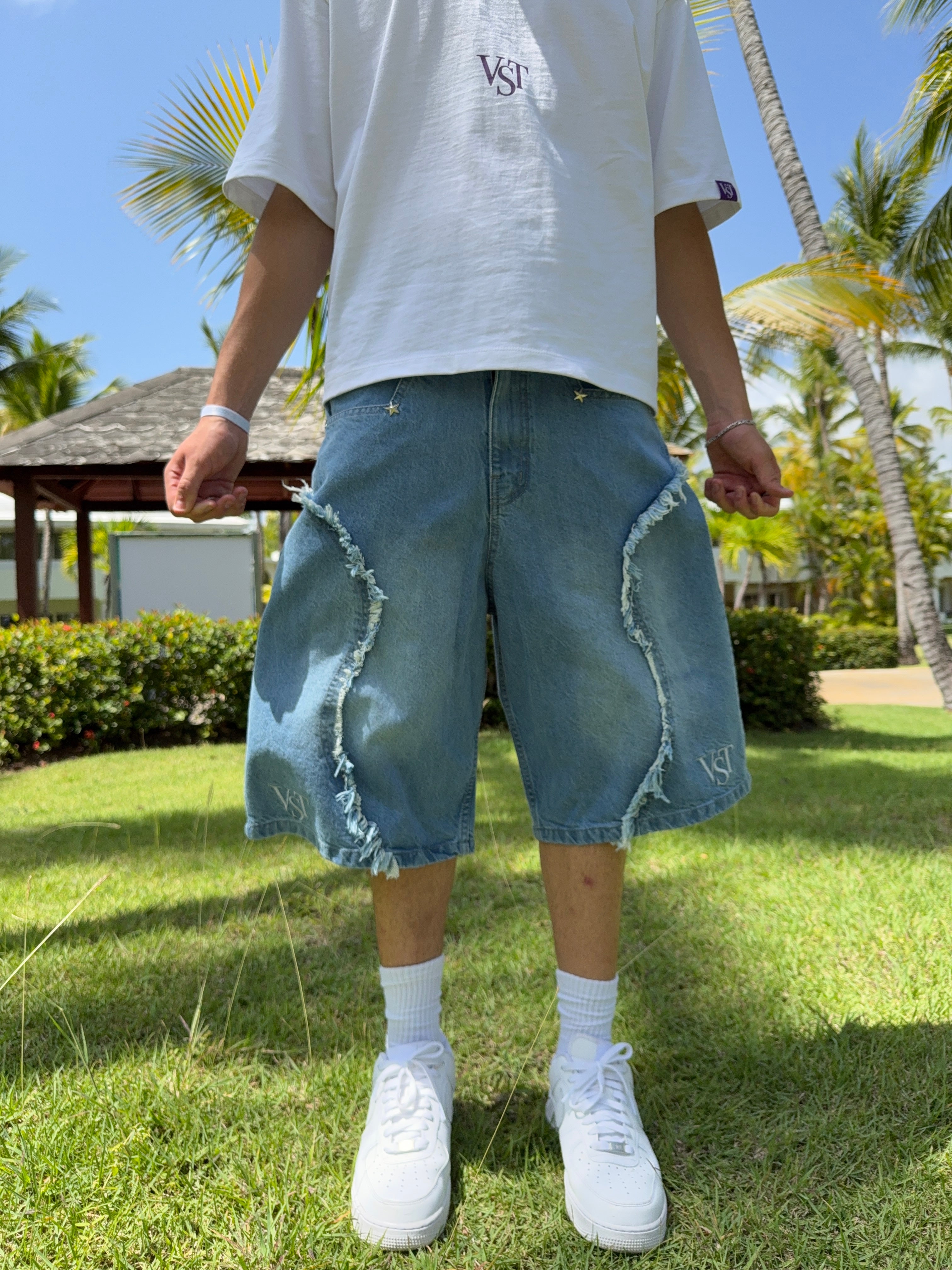 Super Jort (Blue)+ Free Tee
