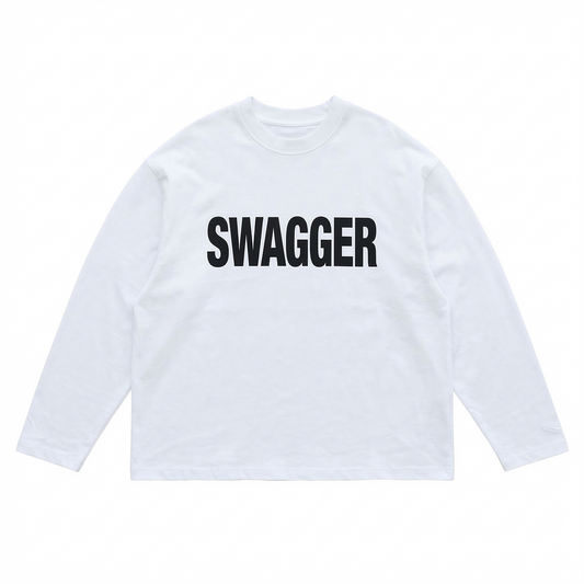 SWAGGER LONGSLEEVE (WHITE)