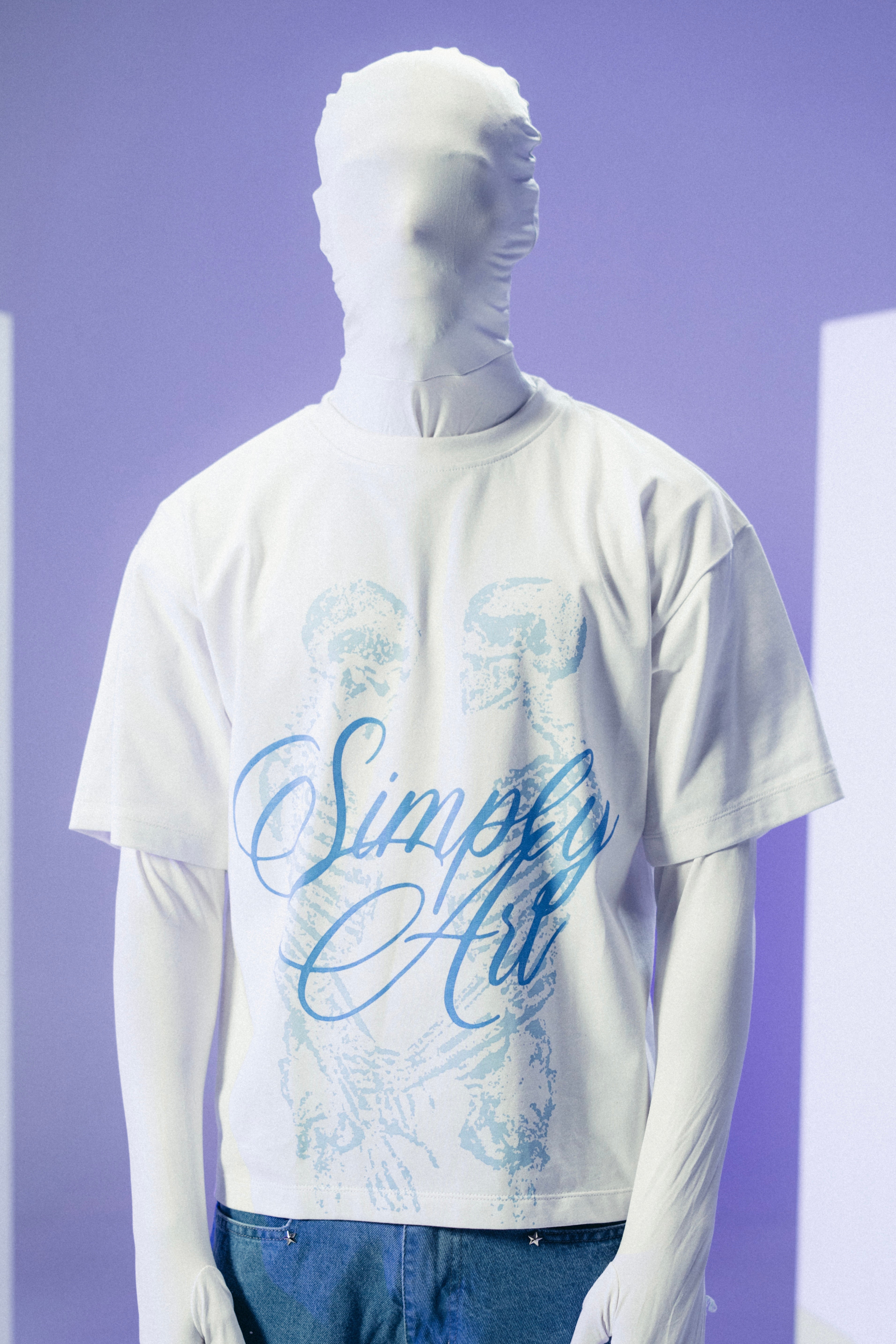 Skeleton Tee (White)