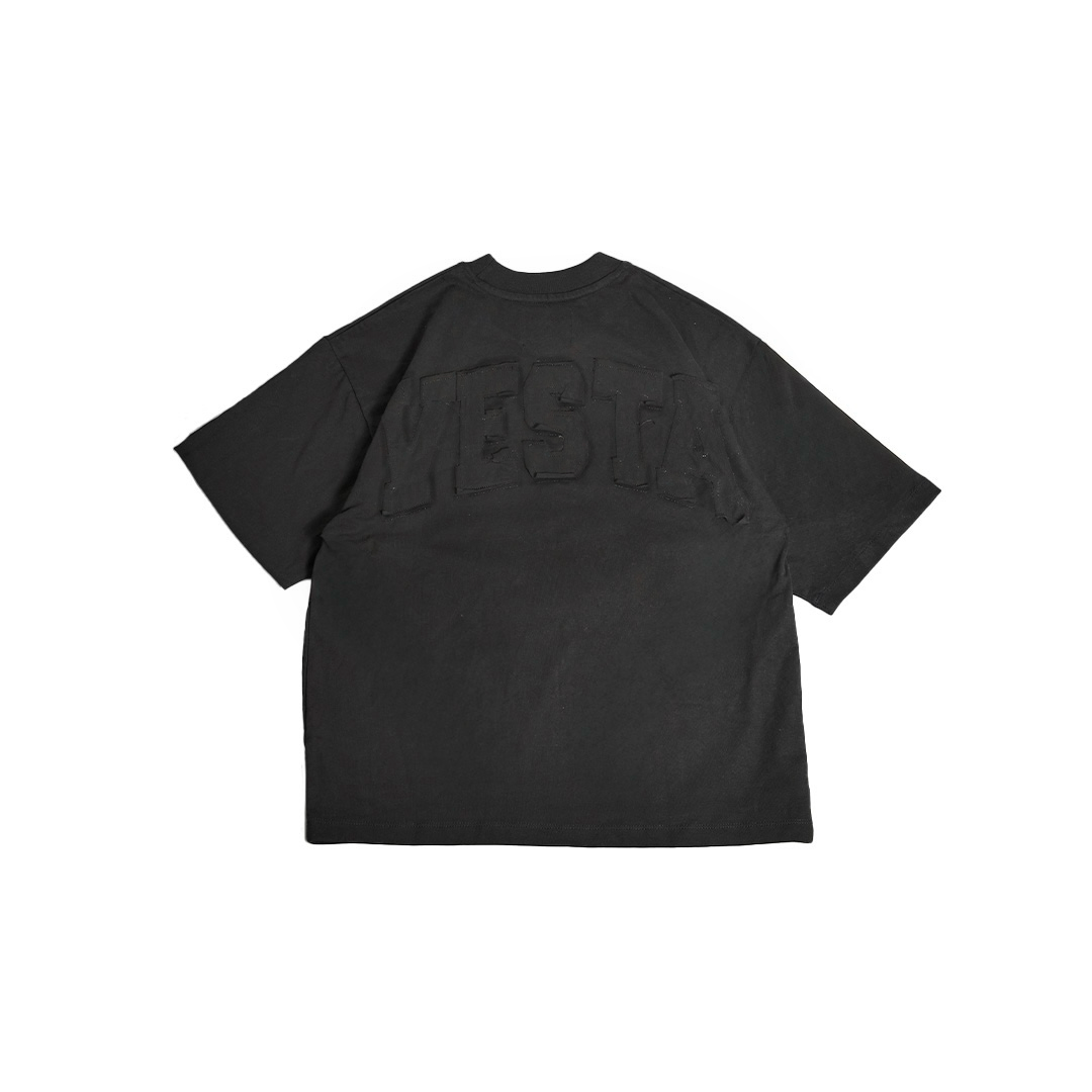 BACK TEE (BLACK)