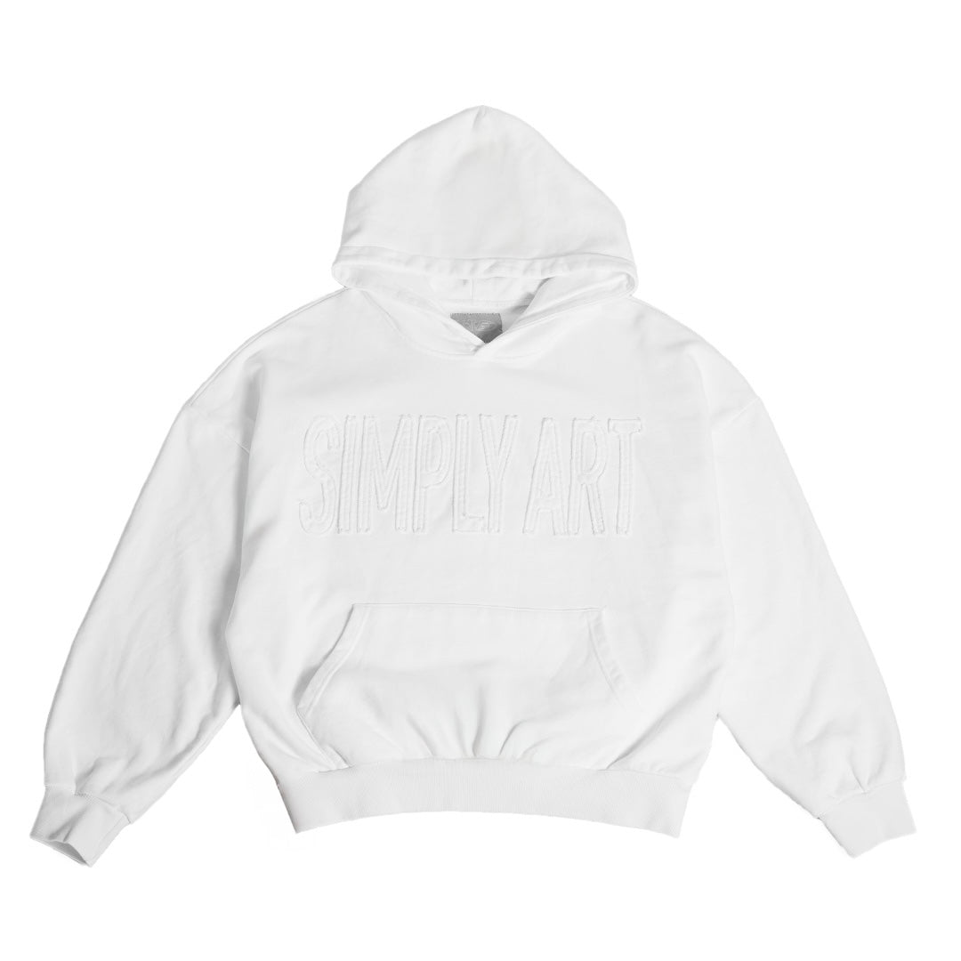 ART HOODIE (WHITE)