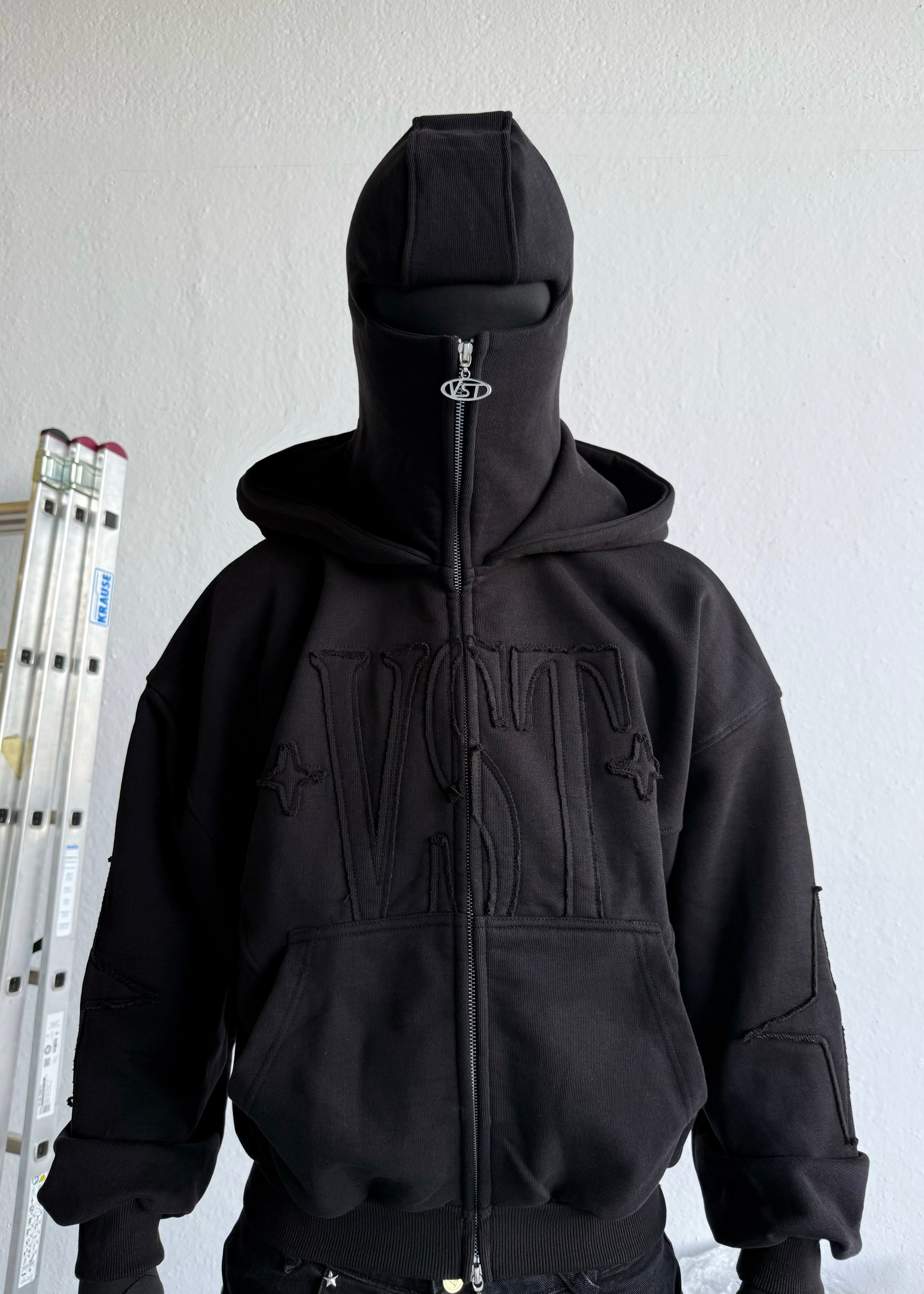 Balaclava Zip (Black)