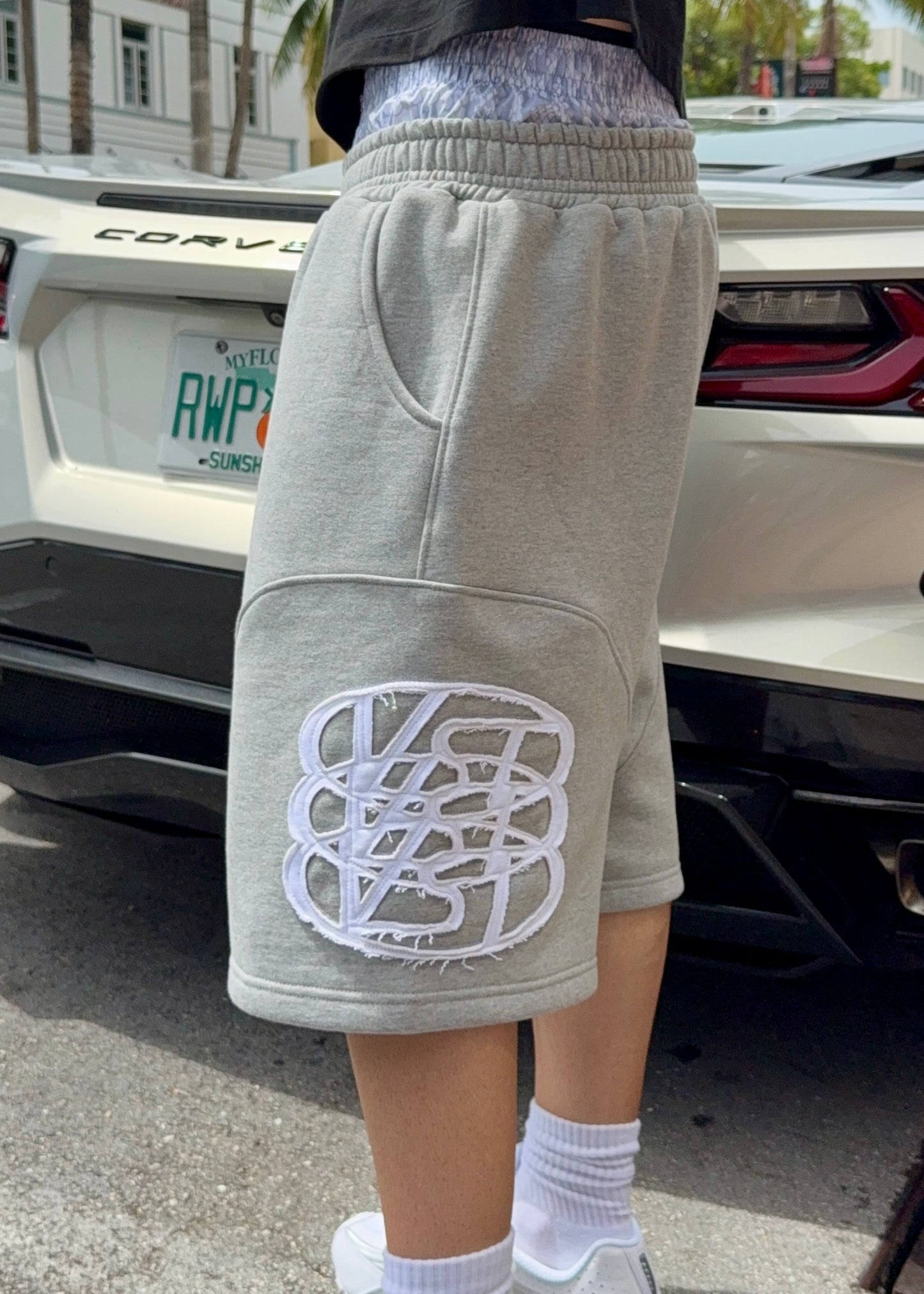 Double Shorts (Grey)