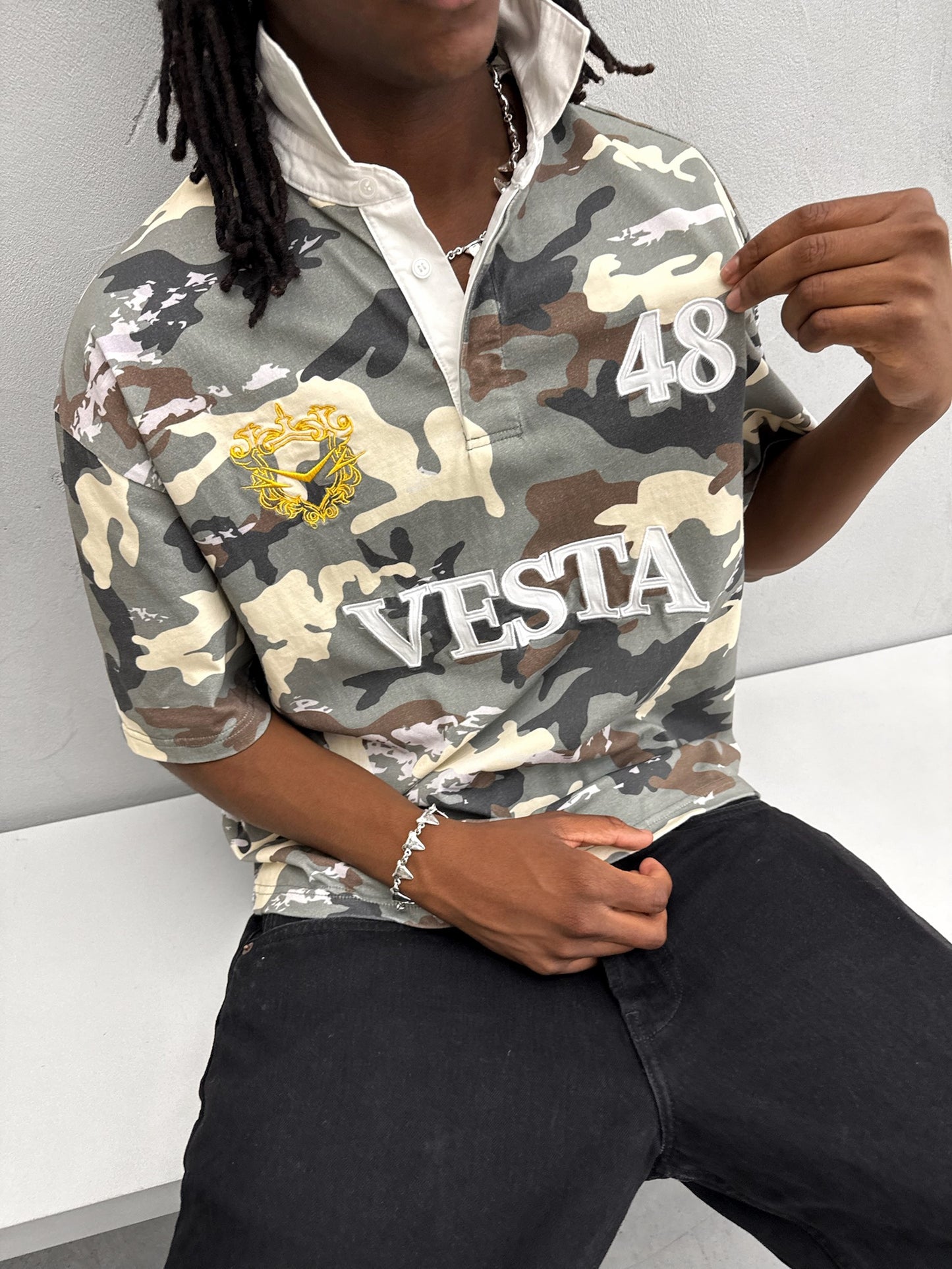 48 CAMO POLO