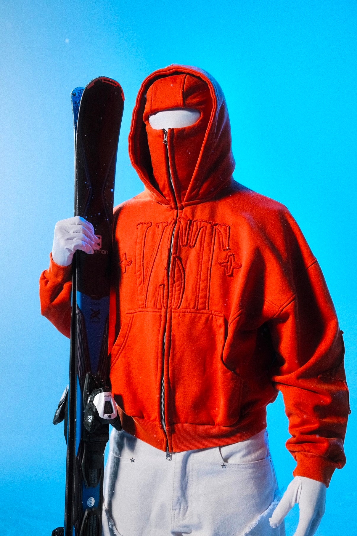 Balaclava Zip (Orange)