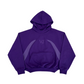 "SIMPLY ART" Purple Hoodie
