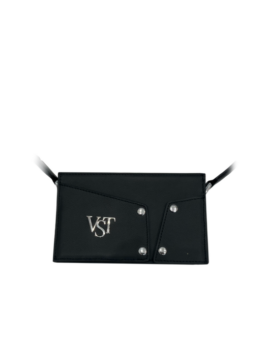 VST Black Leather Bag