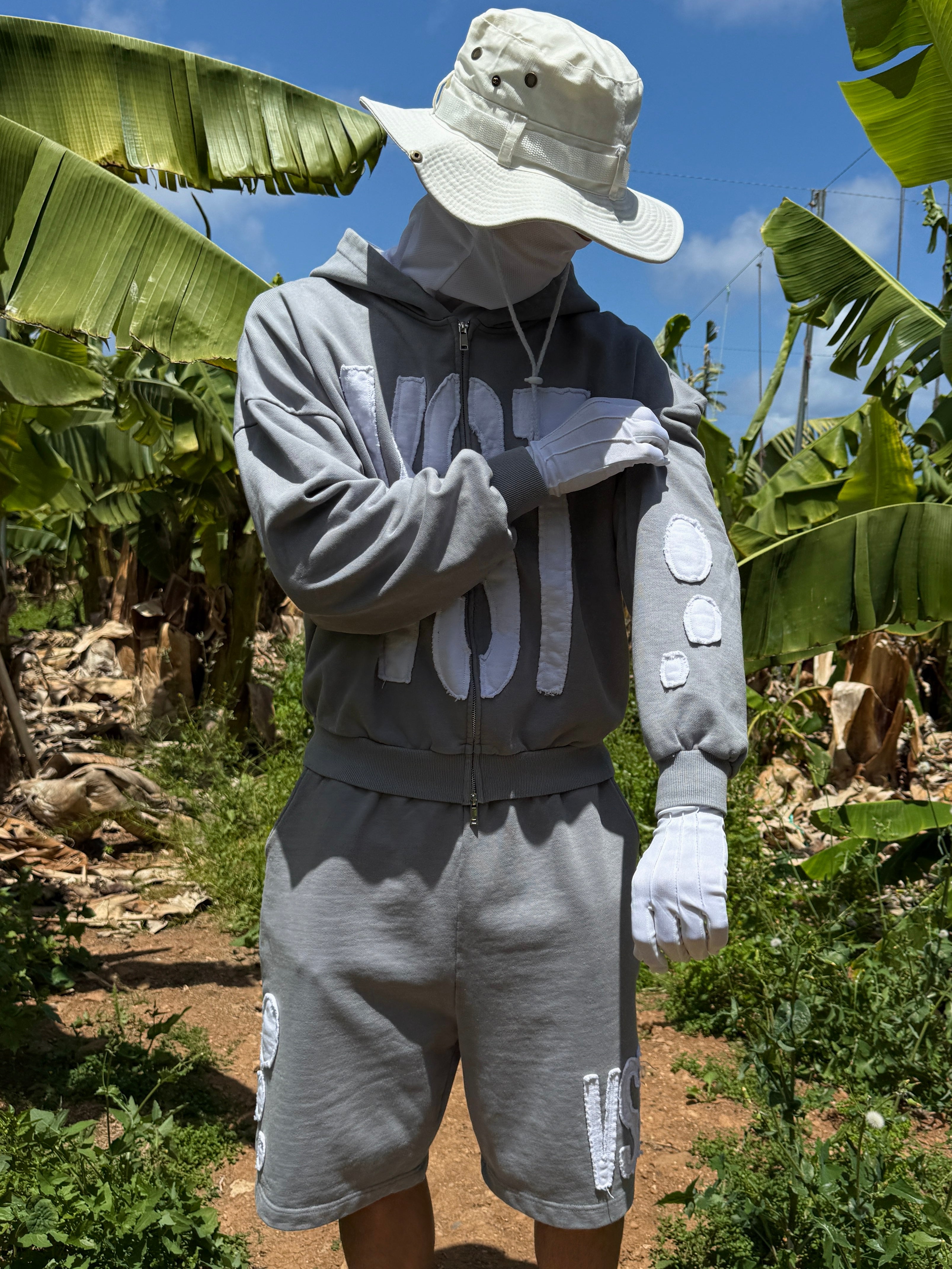 Jungle Short Set (Gray)