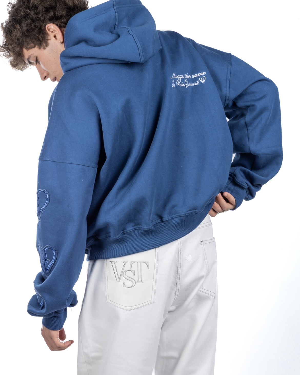 DARK BLUE HOODIE VestaGarments